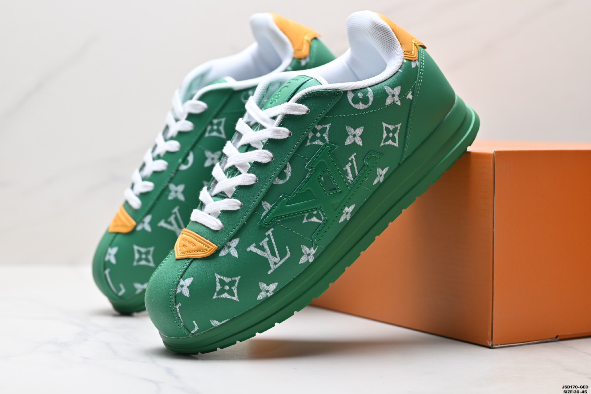 210 LOUIS VUITTON x Nigo 联名款 Buttersoft FW25 圆头系带 低帮 生活休闲鞋