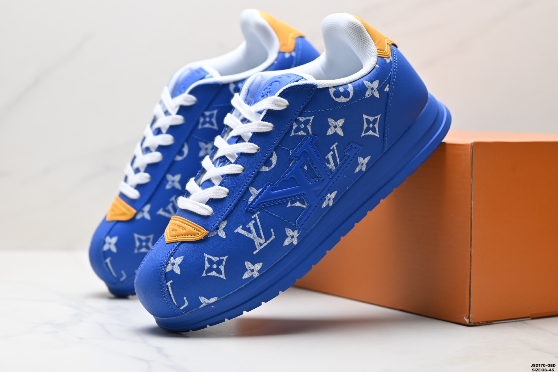 210 LOUIS VUITTON x Nigo 联名款 Buttersoft FW25 圆头系带 低帮 生活休闲鞋