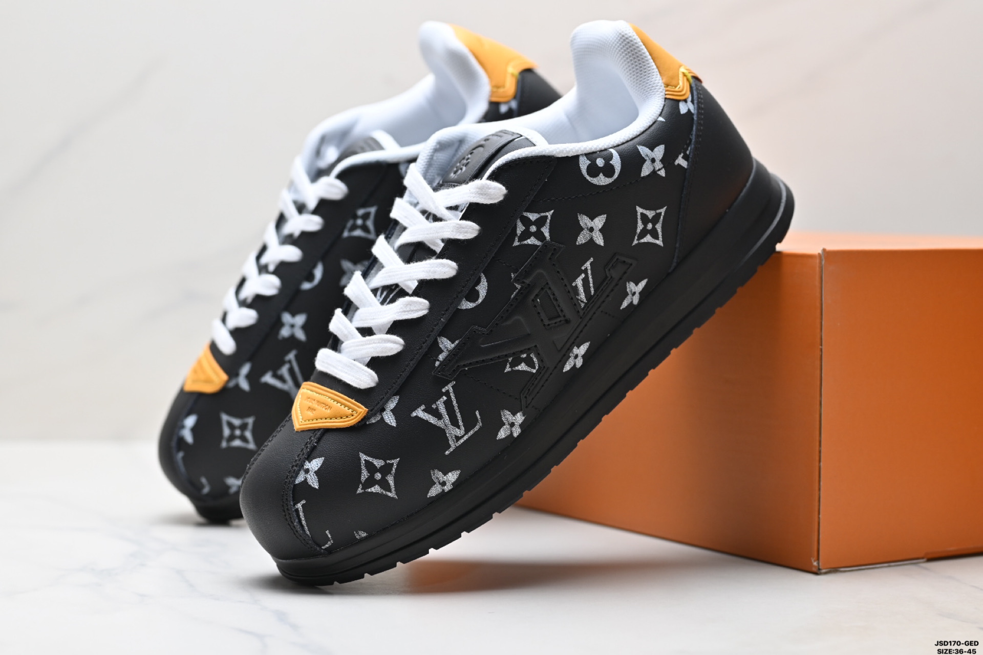 210 LOUIS VUITTON x Nigo 联名款 Buttersoft FW25 圆头系带 低帮 生活休闲鞋