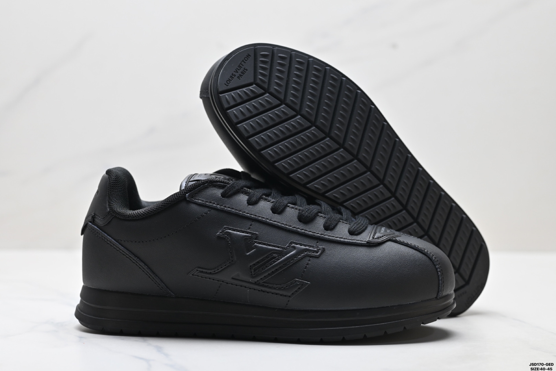 210 LOUIS VUITTON x Nigo 联名款 Buttersoft FW25 圆头系带 低帮 生活休闲鞋