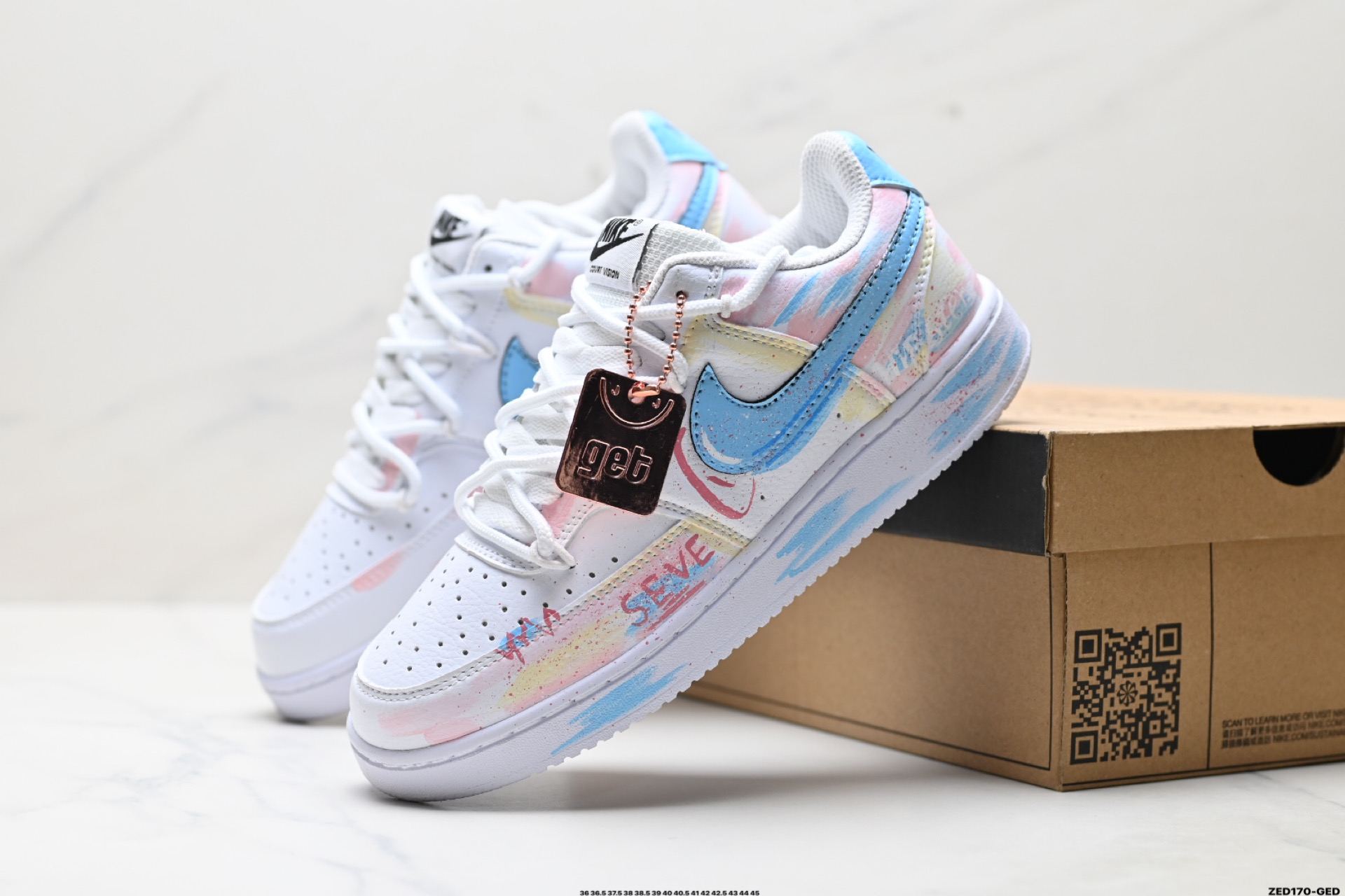 270 NIKE COURT VISION LO ‘DIY’定制 低帮百搭 透气休闲运动板鞋 DH3158-101-Chinese UA Cheap High Quatity Brand Clothes Bags handbags Sneakers wholesale wholesaler seller from China Factory suppliers Fashion Clothing Shoes best Quality Beautiful Price 270 NIKE COURT VISION LO ‘DIY’定制 低帮百搭 透气休闲运动板鞋 DH3158-101