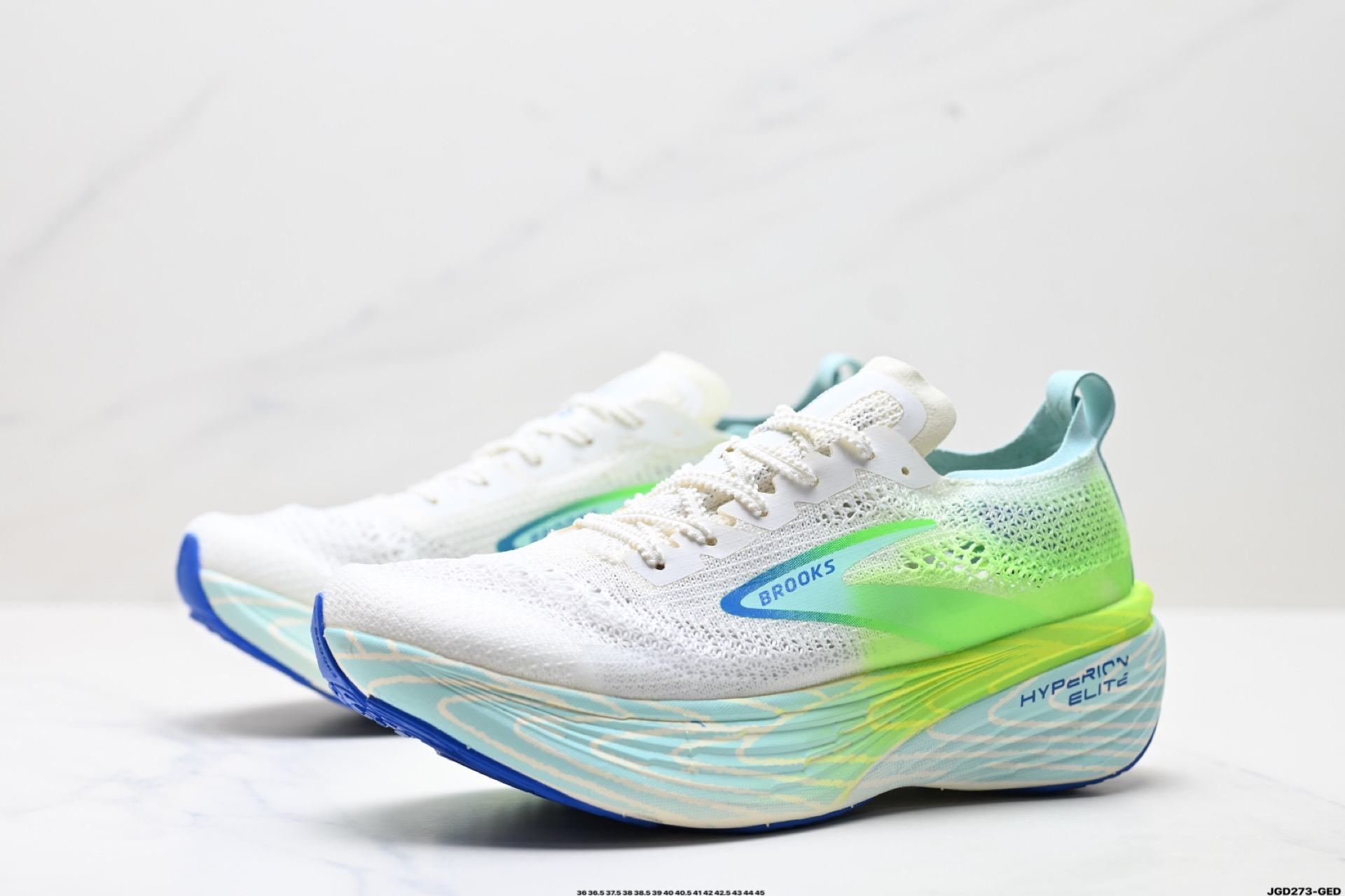 190 Brooks布鲁克斯 Hyperion Elite 4 PB 舒适百搭防滑耐磨 低帮 越野竞速跑步鞋 100053 1D 134