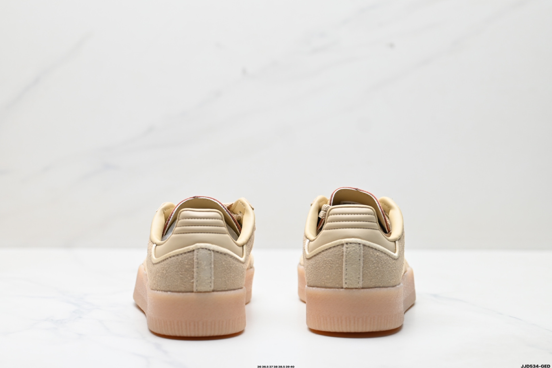 140 Adidas Originals Sambae 桑巴舞系列阿迪达斯 三叶草 绅士德训足球风百搭低帮休闲运动板鞋 JQ0254