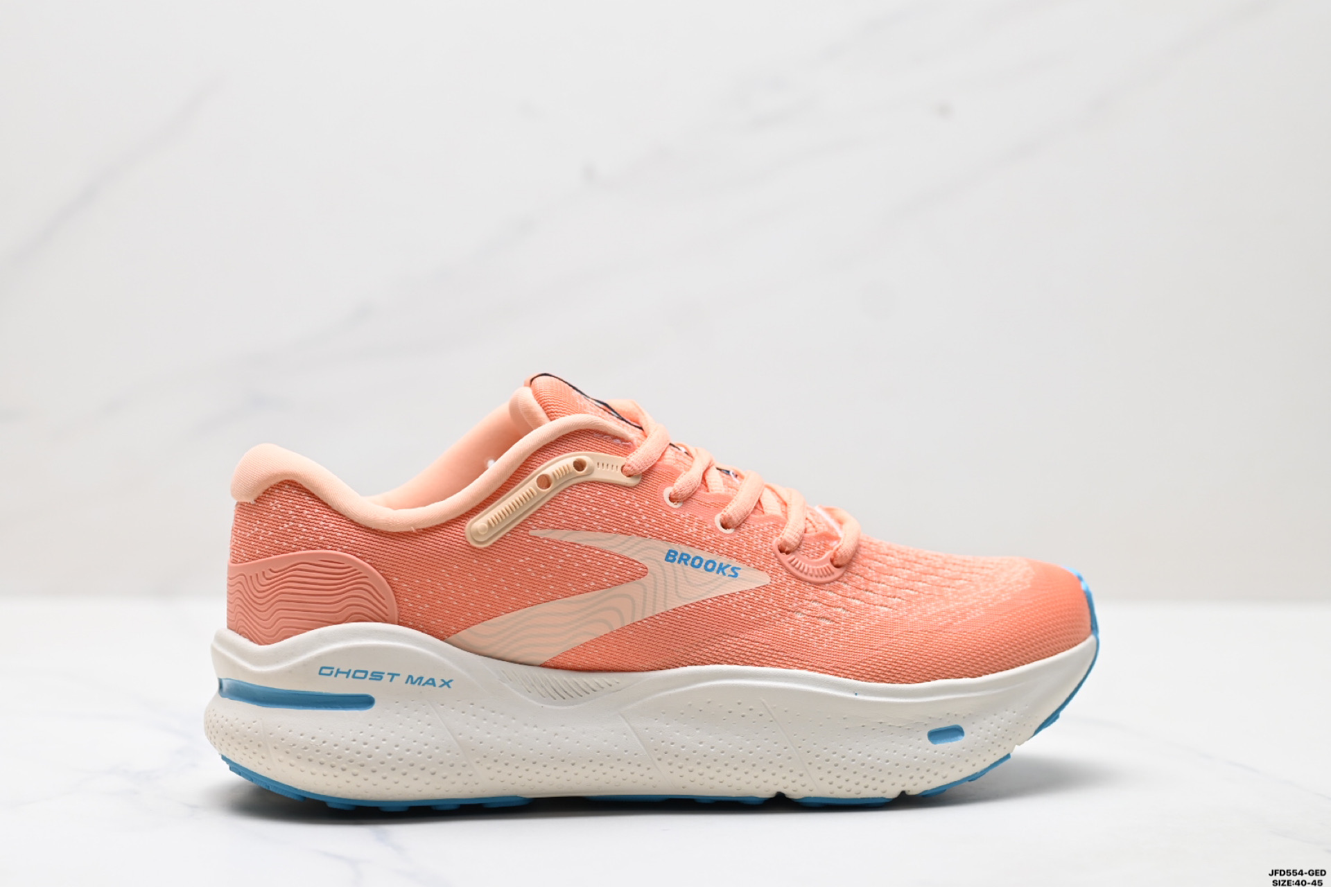 180 Brooks布鲁克斯 Ghost Max 网面时尚 网布耐磨透气 低帮 休闲跑步鞋 120395 1B 082