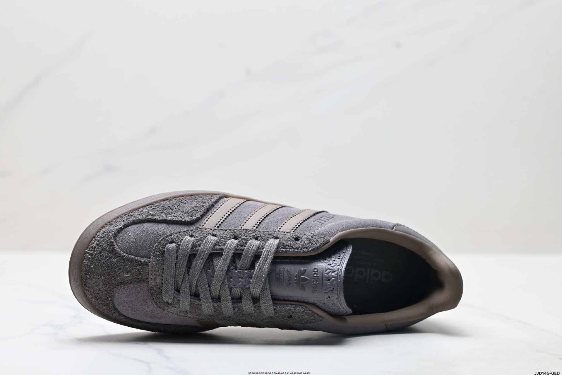 140 Adidas Originals Gazelle Indoor 三叶草休闲防滑耐磨低帮板鞋 JQ6213