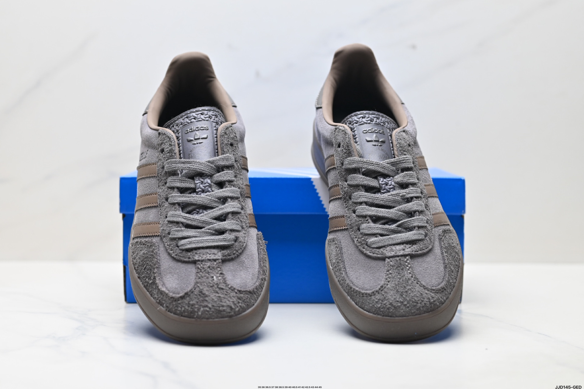 140 Adidas Originals Gazelle Indoor 三叶草休闲防滑耐磨低帮板鞋 JQ6213