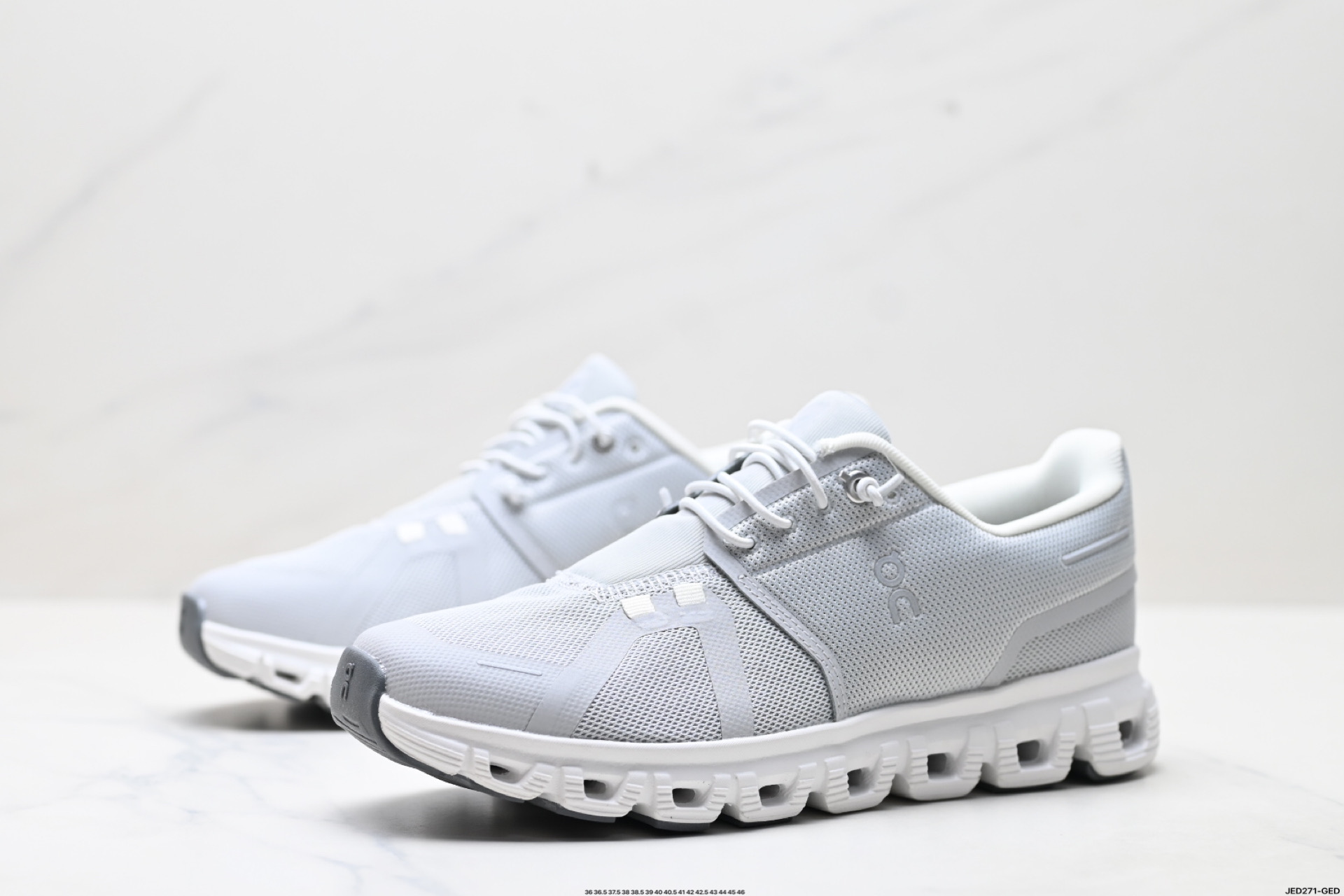 On Cloud 6 Zapatillas Ligeras para Correr y Uso Diario en Gris y Blanco 5 i1751215205894 6120 0 3
