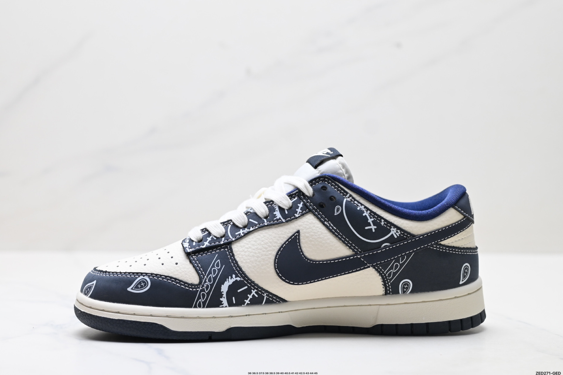 270 Nike Dunk Low Retro ‘DIY高端定制’耐克 低帮休闲运动板鞋 KK1333-046