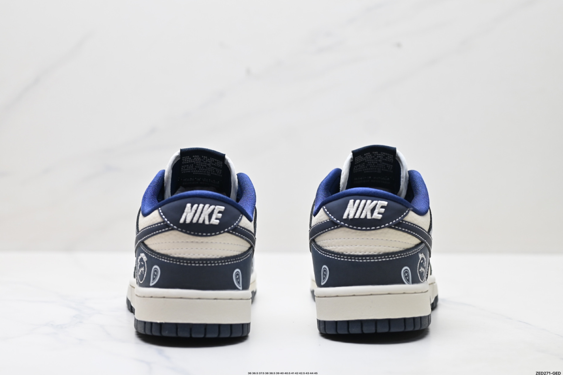 270 Nike Dunk Low Retro ‘DIY高端定制’耐克 低帮休闲运动板鞋 KK1333-046