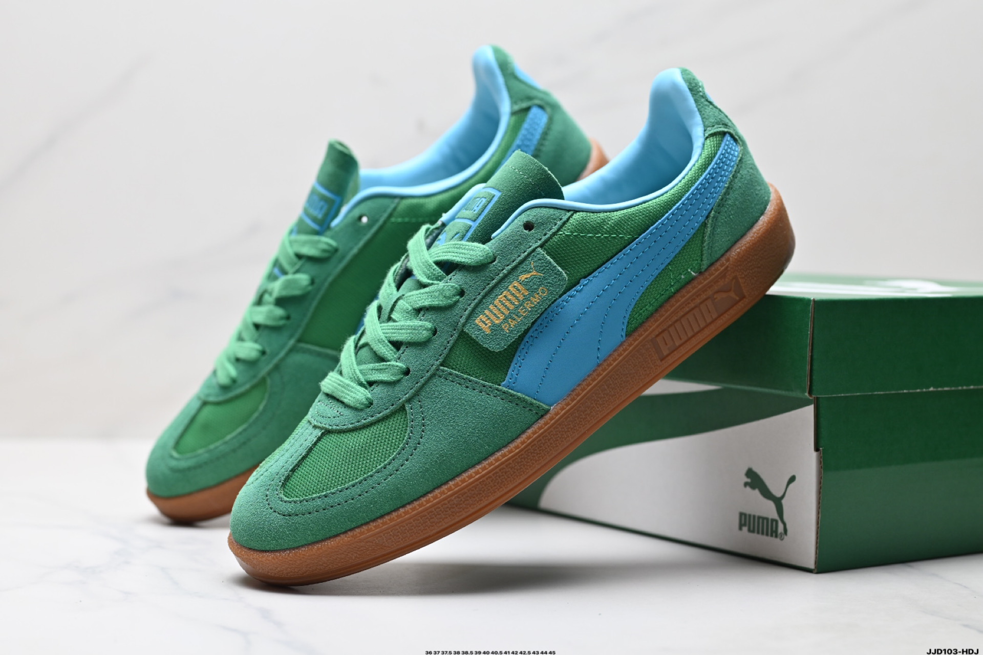 140 Puma Palermo Vintage复古单品 彪马 防滑耐磨低帮德训板鞋 397760-01