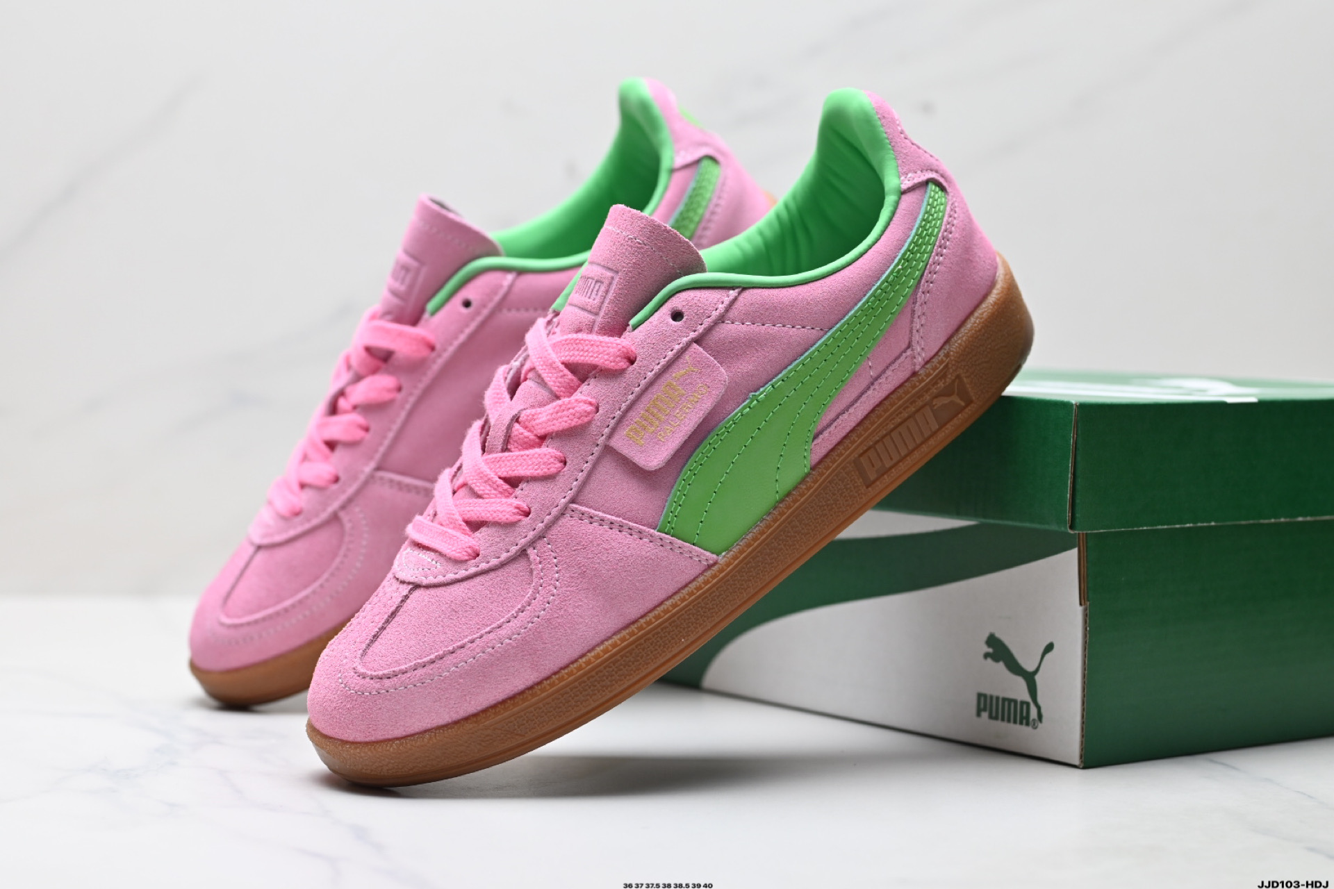 140 Puma Palermo Vintage复古单品 彪马 防滑耐磨低帮德训板鞋 397760-01