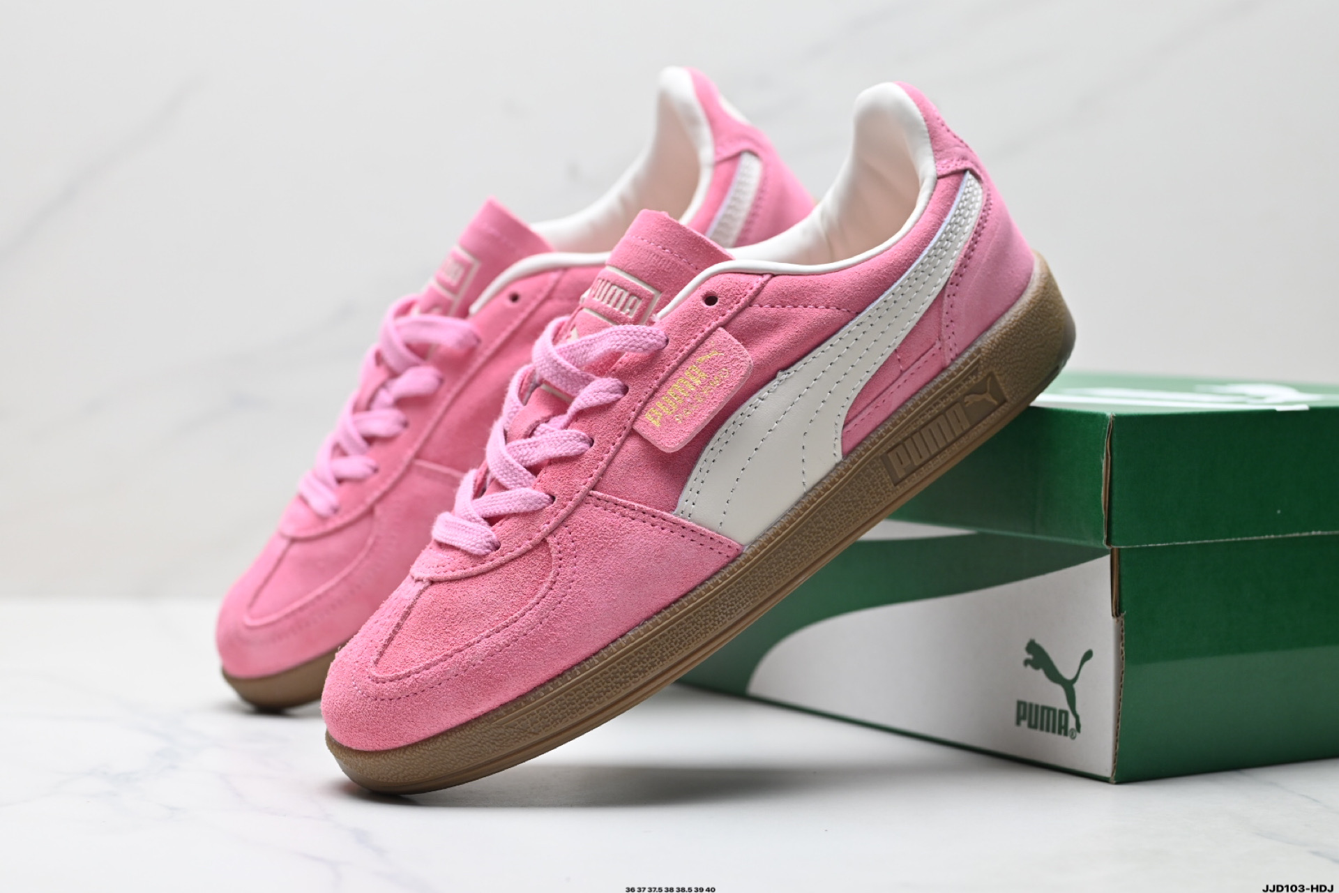 140 Puma Palermo Vintage复古单品 彪马 防滑耐磨低帮德训板鞋 397760-01