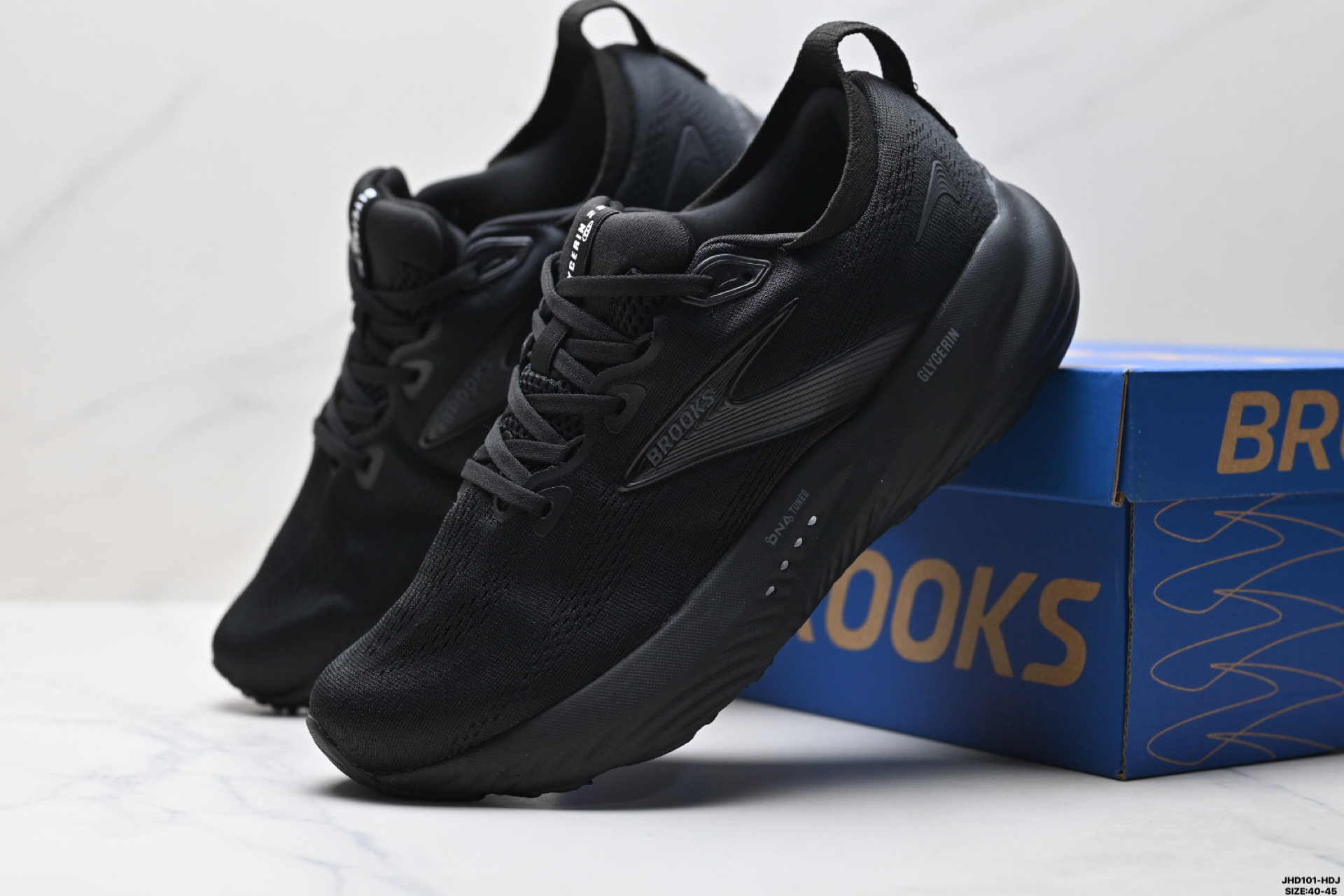 200 Brooks布鲁克斯Glycerin甘油22跑鞋男子缓震马拉松氮气慢跑鞋 110446 1D 020