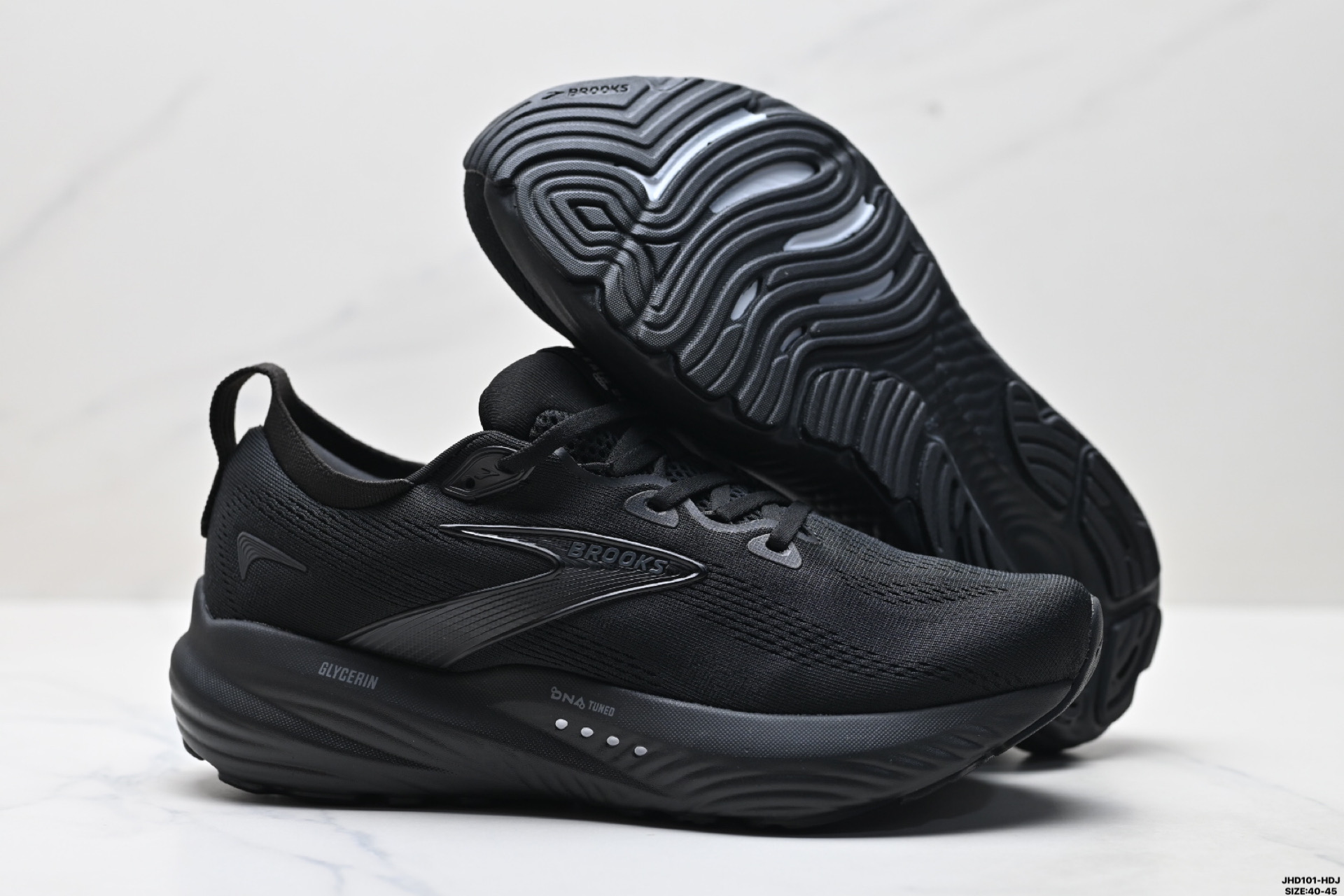 200 Brooks布鲁克斯Glycerin甘油22跑鞋男子缓震马拉松氮气慢跑鞋 110446 1D 020