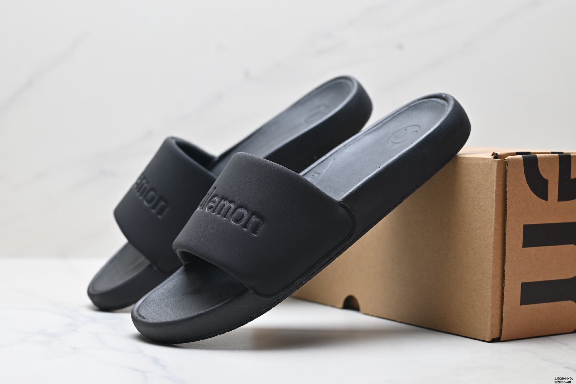 140 lululemon露露乐蒙 一字拖鞋男女同款家居户外穿厚底增高休闲百搭凉拖鞋