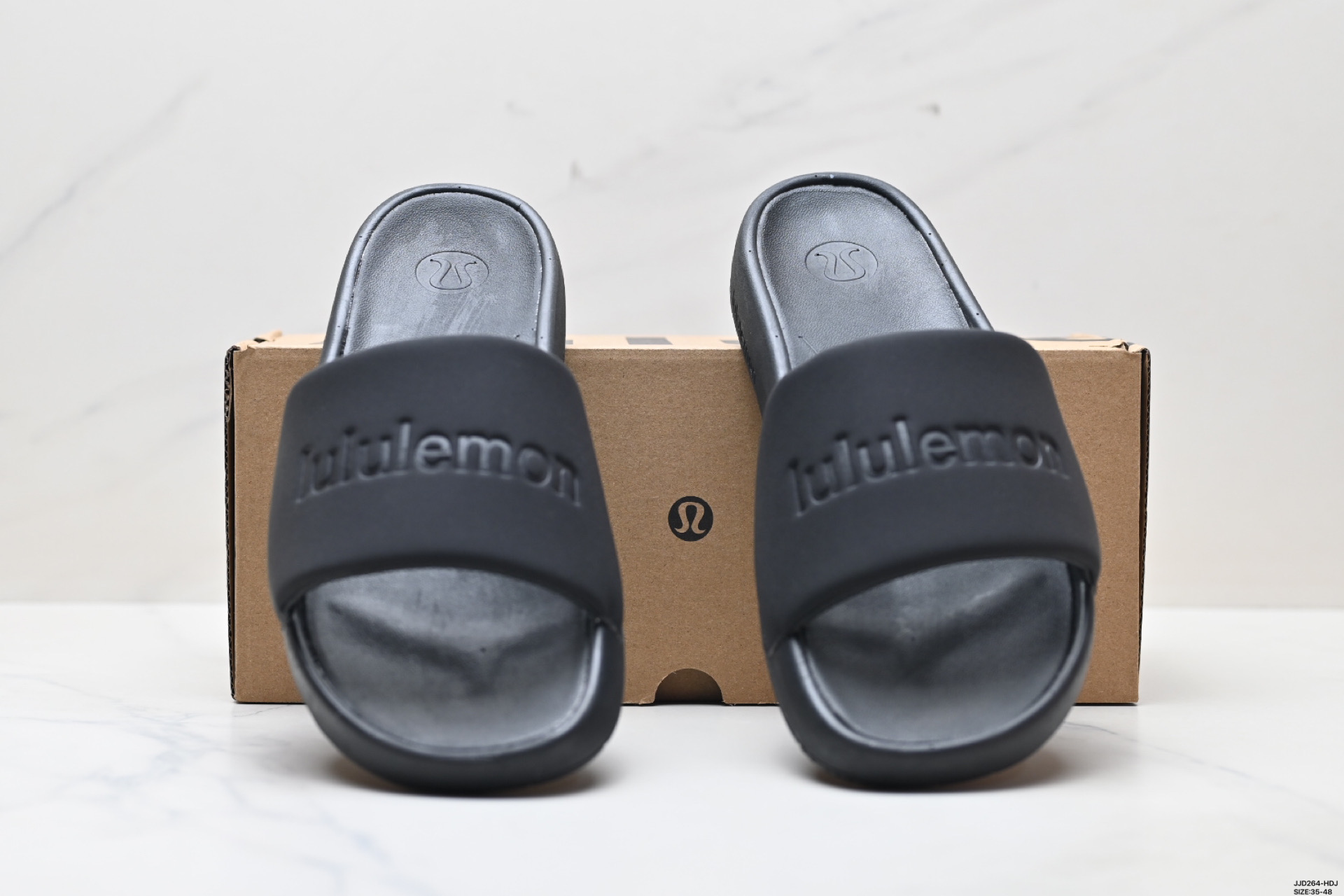 140 lululemon露露乐蒙 一字拖鞋男女同款家居户外穿厚底增高休闲百搭凉拖鞋