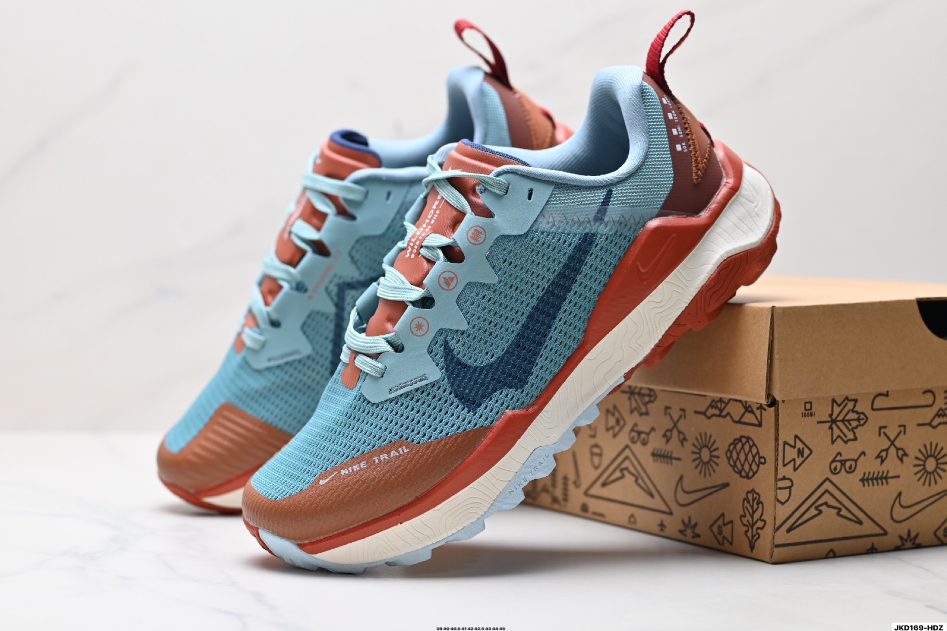 170 Nike React Wildhorse 8 耐克 越野户外避震缓冲休闲运动慢跑鞋 DR2686-005