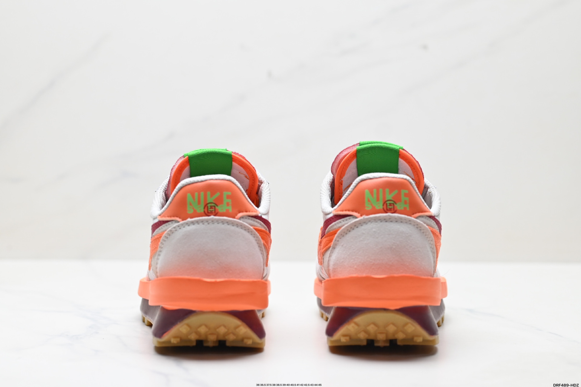 💰150
真标✅NIKE LDWAFFLE / SF华夫1代
解构高端跑鞋 联名设计
双钩双鞋舌设计 遵循原版
官方货号:DH2684-400
尺码:36 36.5 37.5 38 38.5 39 40 40.5 41 42 42.5 43 44 45
ID:DRF489-HDZ