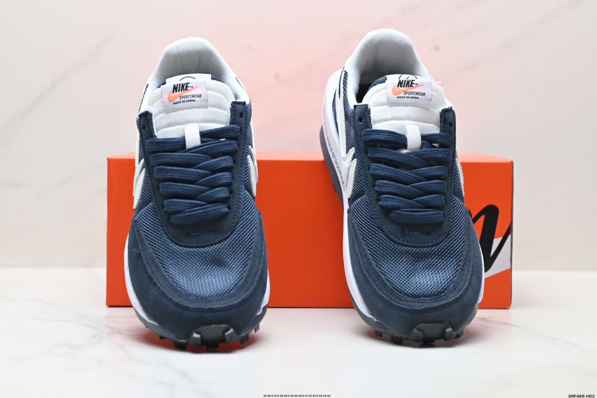 💰150
真标✅NIKE LDWAFFLE / SF华夫1代
解构高端跑鞋 联名设计
双钩双鞋舌设计 遵循原版
官方货号:DH2684-400
尺码:36 36.5 37.5 38 38.5 39 40 40.5 41 42 42.5 43 44 45
ID:DRF489-HDZ