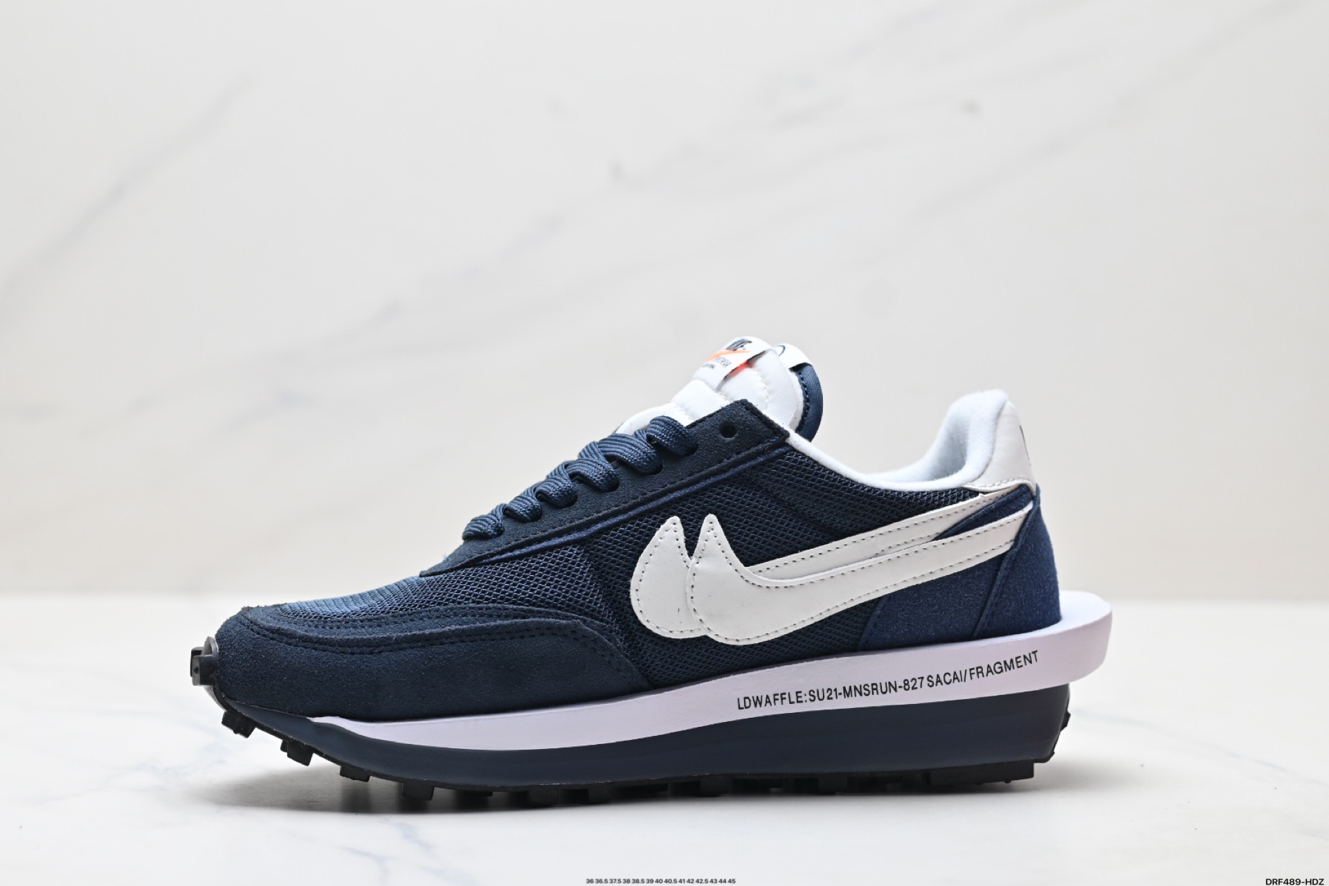 💰150
真标✅NIKE LDWAFFLE / SF华夫1代
解构高端跑鞋 联名设计
双钩双鞋舌设计 遵循原版
官方货号:DH2684-400
尺码:36 36.5 37.5 38 38.5 39 40 40.5 41 42 42.5 43 44 45
ID:DRF489-HDZ