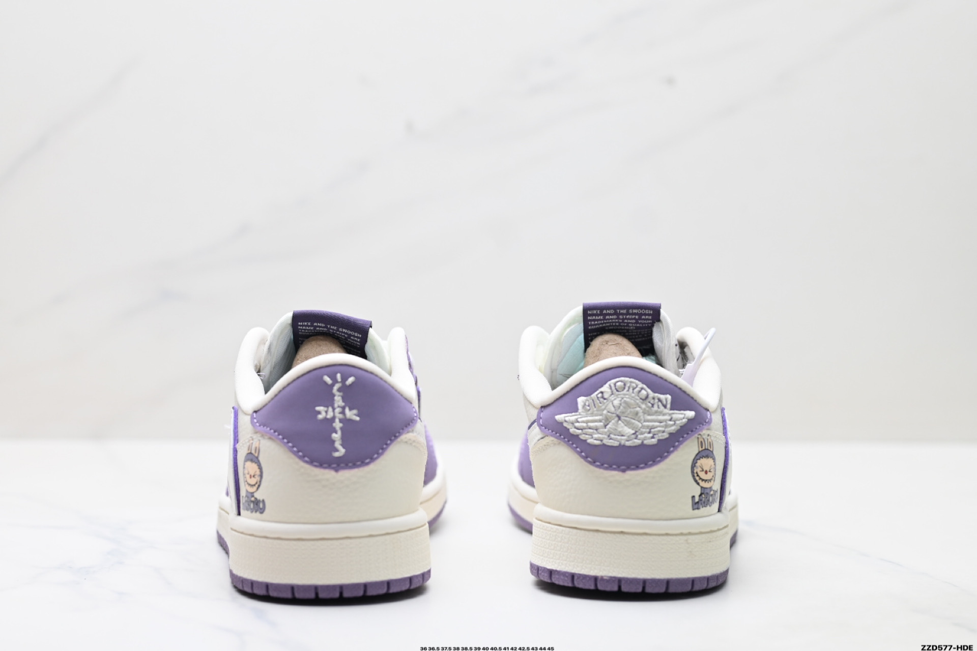 260 Nike Air Jordan 1 x Travis Scott AJ1倒勾 乔一倒钩 ‘DIY’定制 耐克 低帮文化篮球鞋 XB1979-010