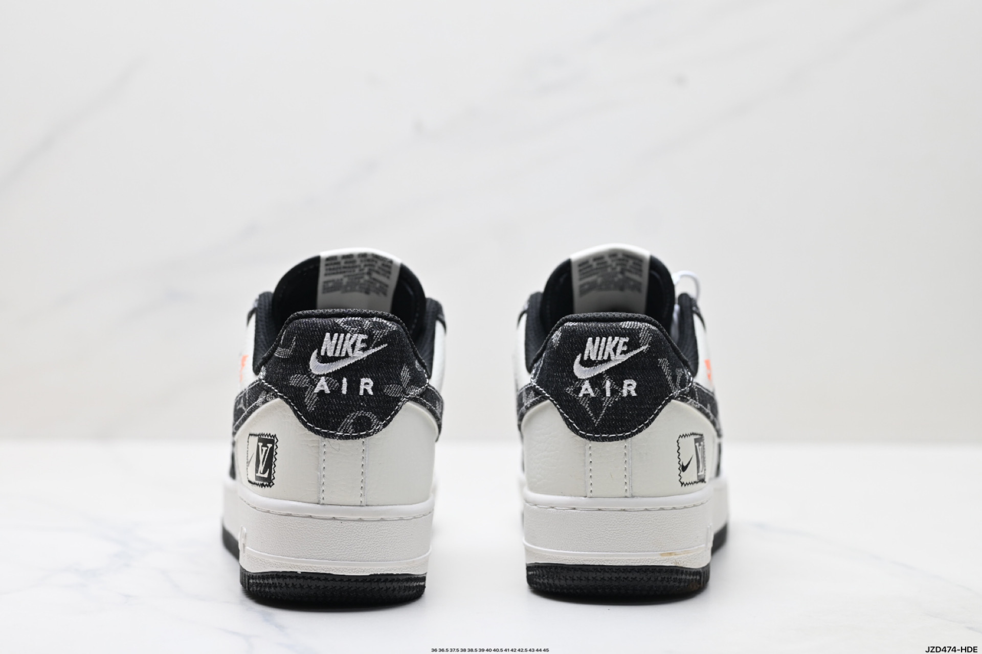 💰160
真标✅耐克Nike AIR FORCE 1’07空军一号低帮百搭休闲运动板鞋。柔软、弹性十足的缓震性能和出色的中底设计，横跨复古与现代的外型结合，造就出风靡全球三十多年的Force 1。
货号:YX5066-354
尺码:36 36.5 37.5 38 38.5 39 40 40.5 41 42 42.5 43 44 45
ID:JZD474-HDE