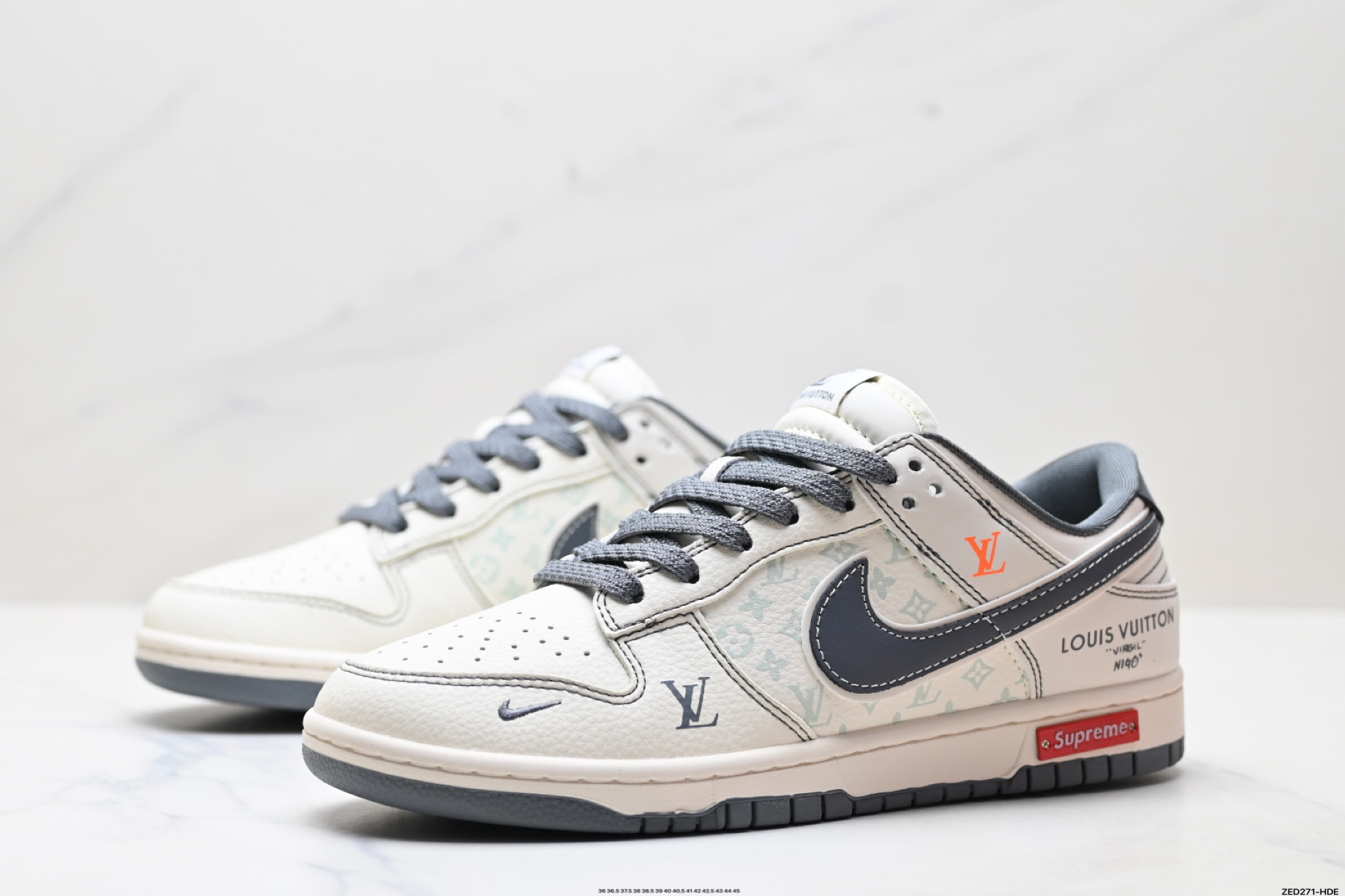 270 Nike Dunk Low Retro ‘DIY高端定制’耐克 低帮休闲运动板鞋 YX5066-363