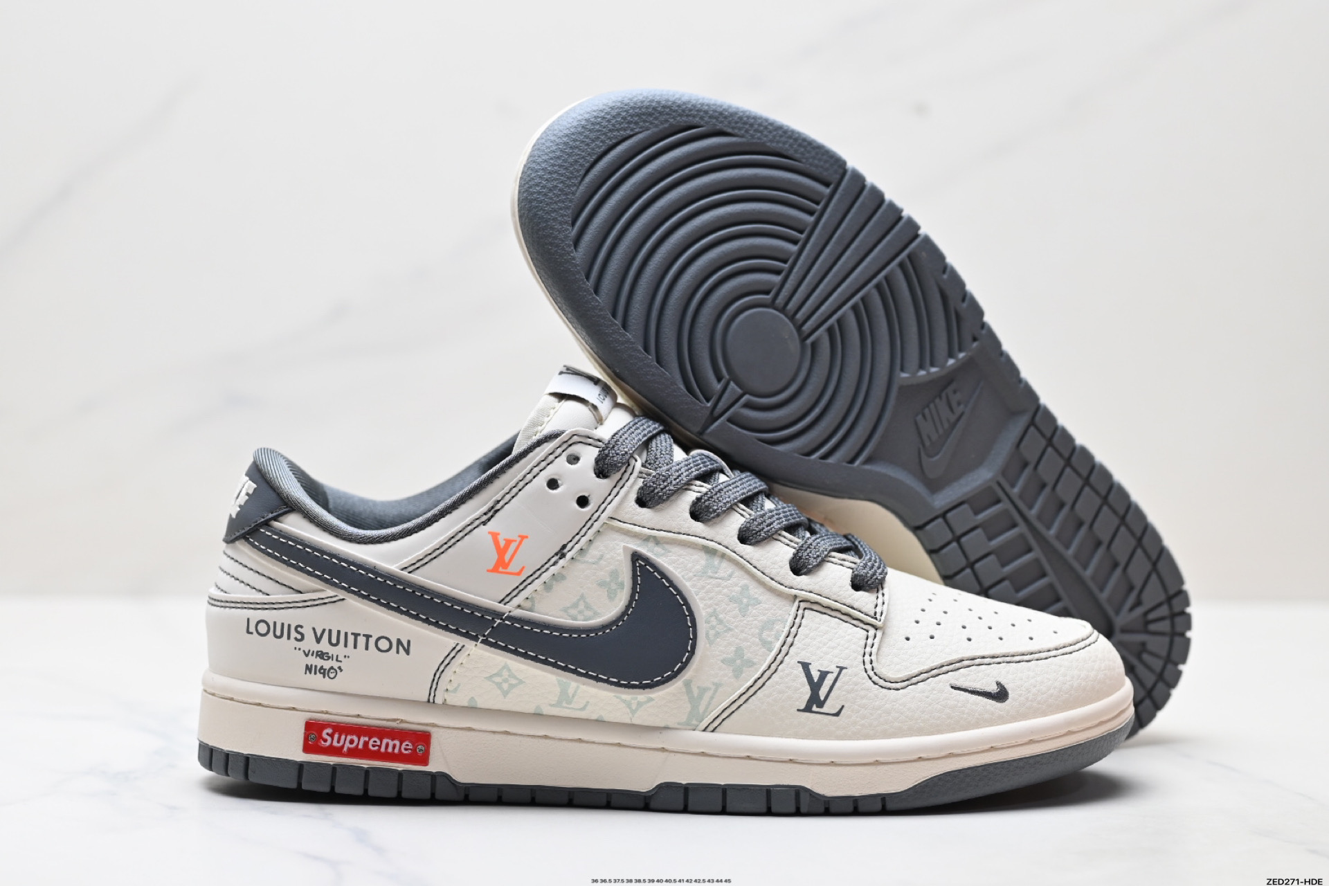 270 Nike Dunk Low Retro ‘DIY高端定制’耐克 低帮休闲运动板鞋 YX5066-363