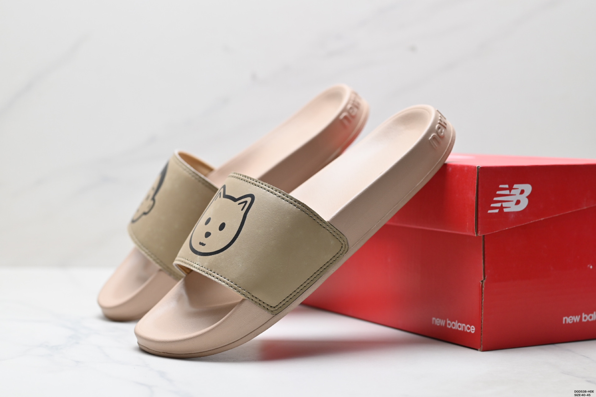 80 Noritake/则武 x New Balance NB 200 联名款 新百伦 软底舒适一字拖鞋 SMF200NW