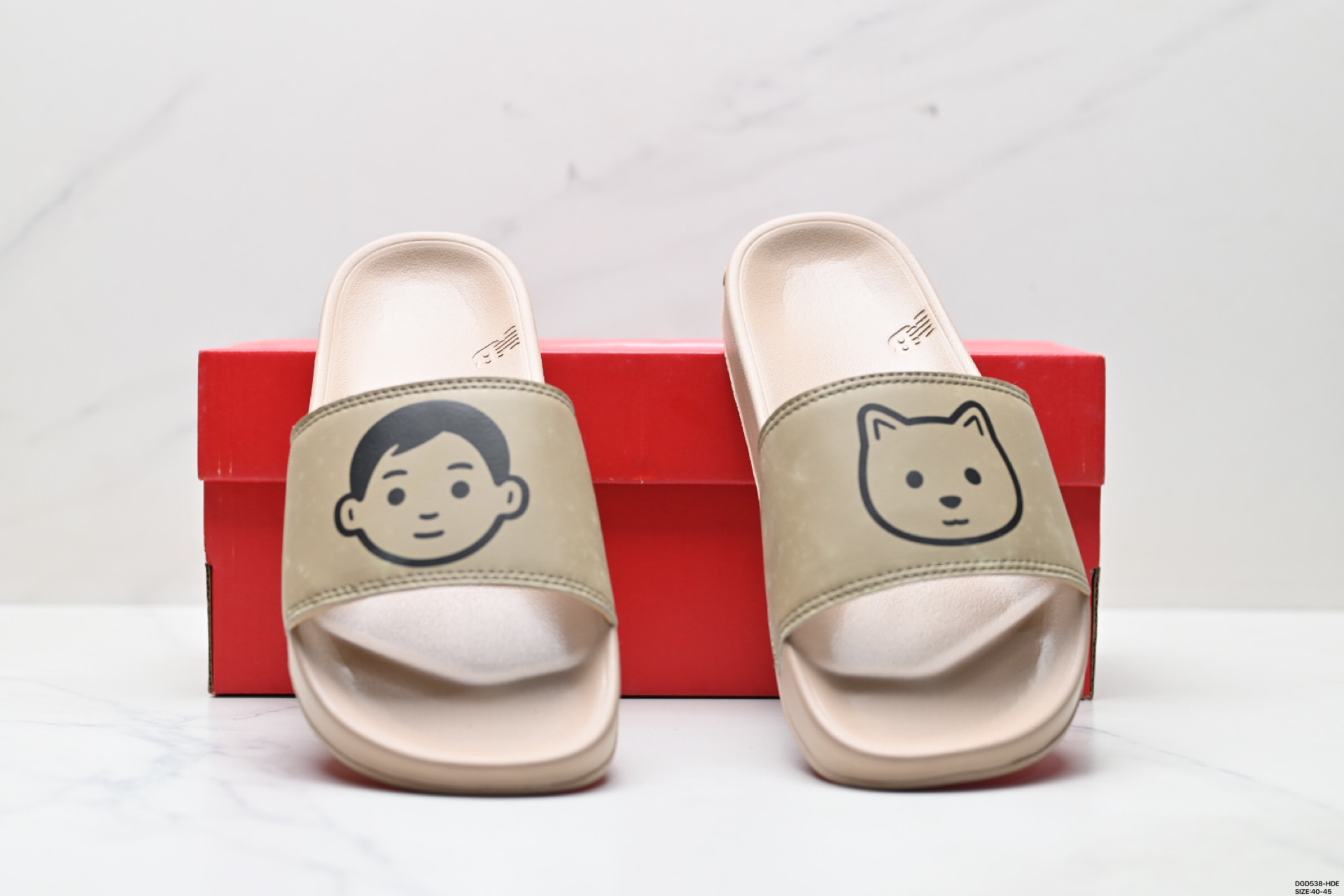 80 Noritake/则武 x New Balance NB 200 联名款 新百伦 软底舒适一字拖鞋 SMF200NW