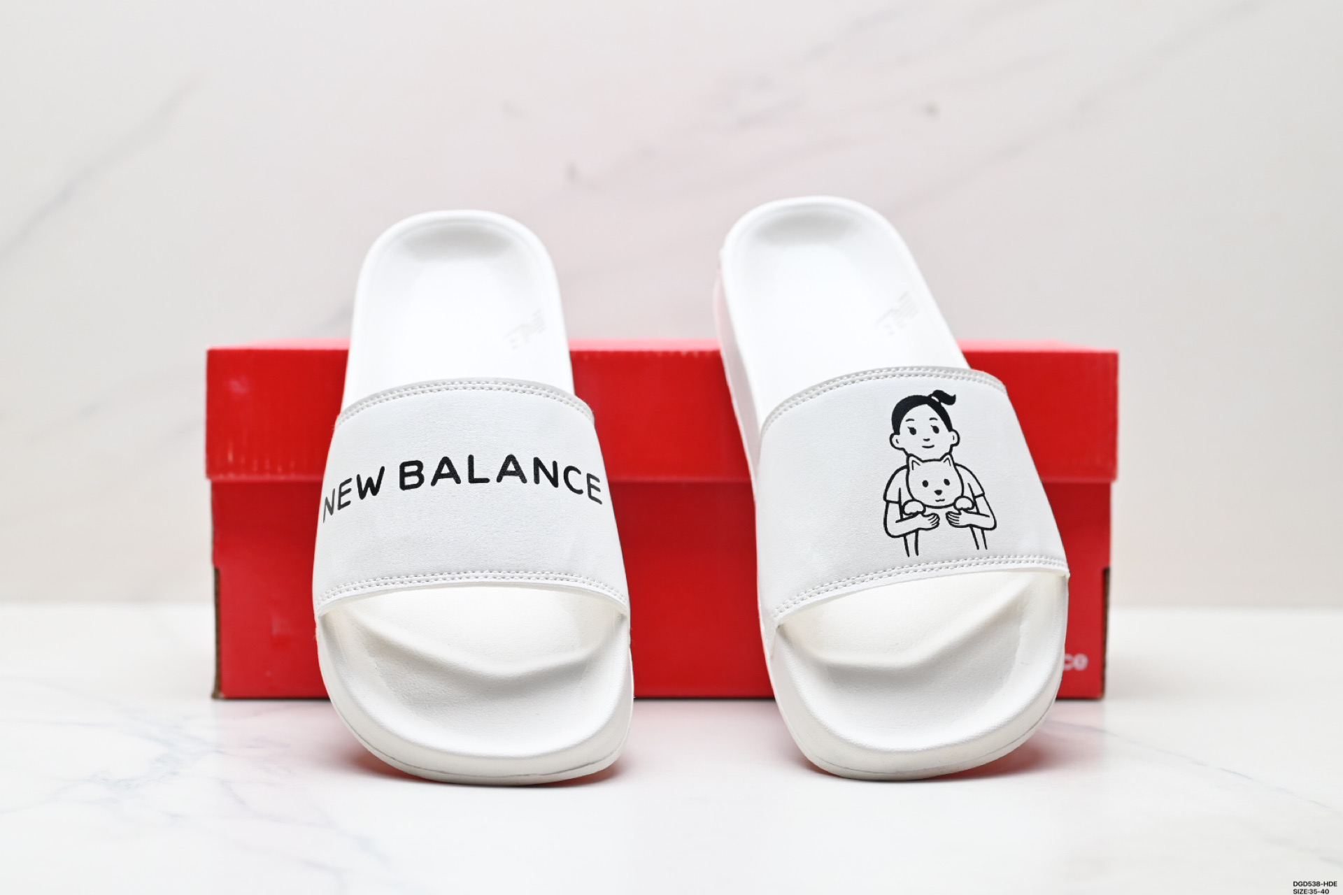 80 Noritake/则武 x New Balance NB 200 联名款 新百伦 软底舒适一字拖鞋 SWF200NP