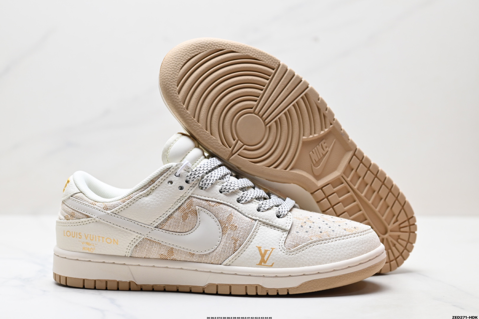 270 Nike Dunk Low Retro ‘DIY高端定制’耐克 低帮休闲运动板鞋 JP1668-007
