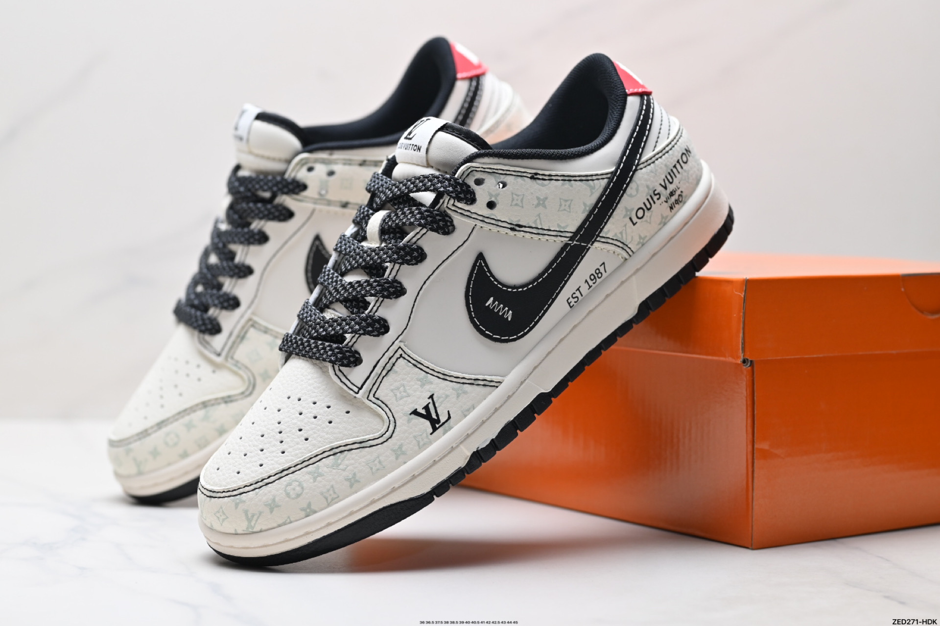 270 Nike Dunk Low Retro ‘DIY高端定制’耐克 低帮休闲运动板鞋 YX5066-362