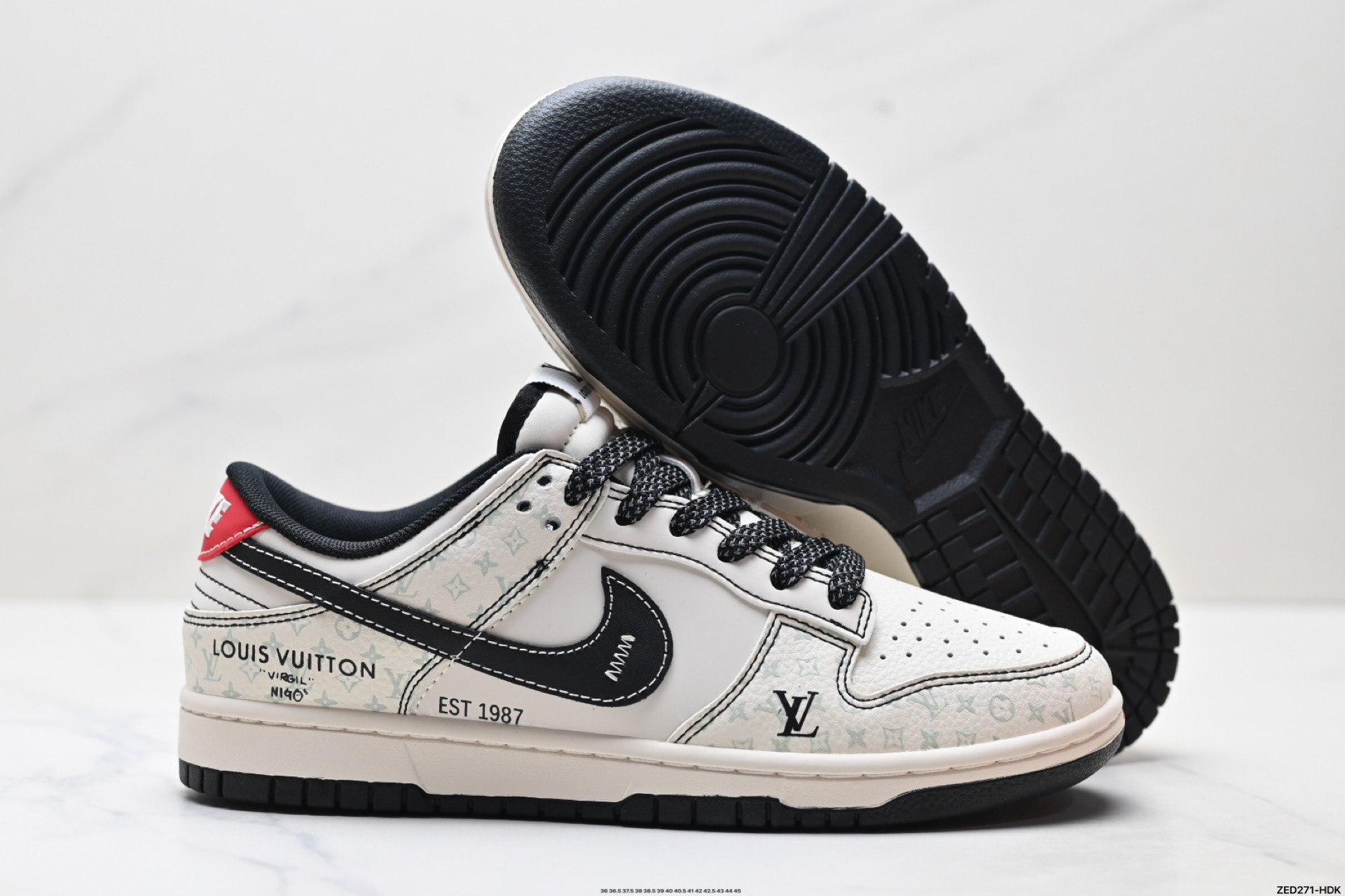 270 Nike Dunk Low Retro ‘DIY高端定制’耐克 低帮休闲运动板鞋 YX5066-362