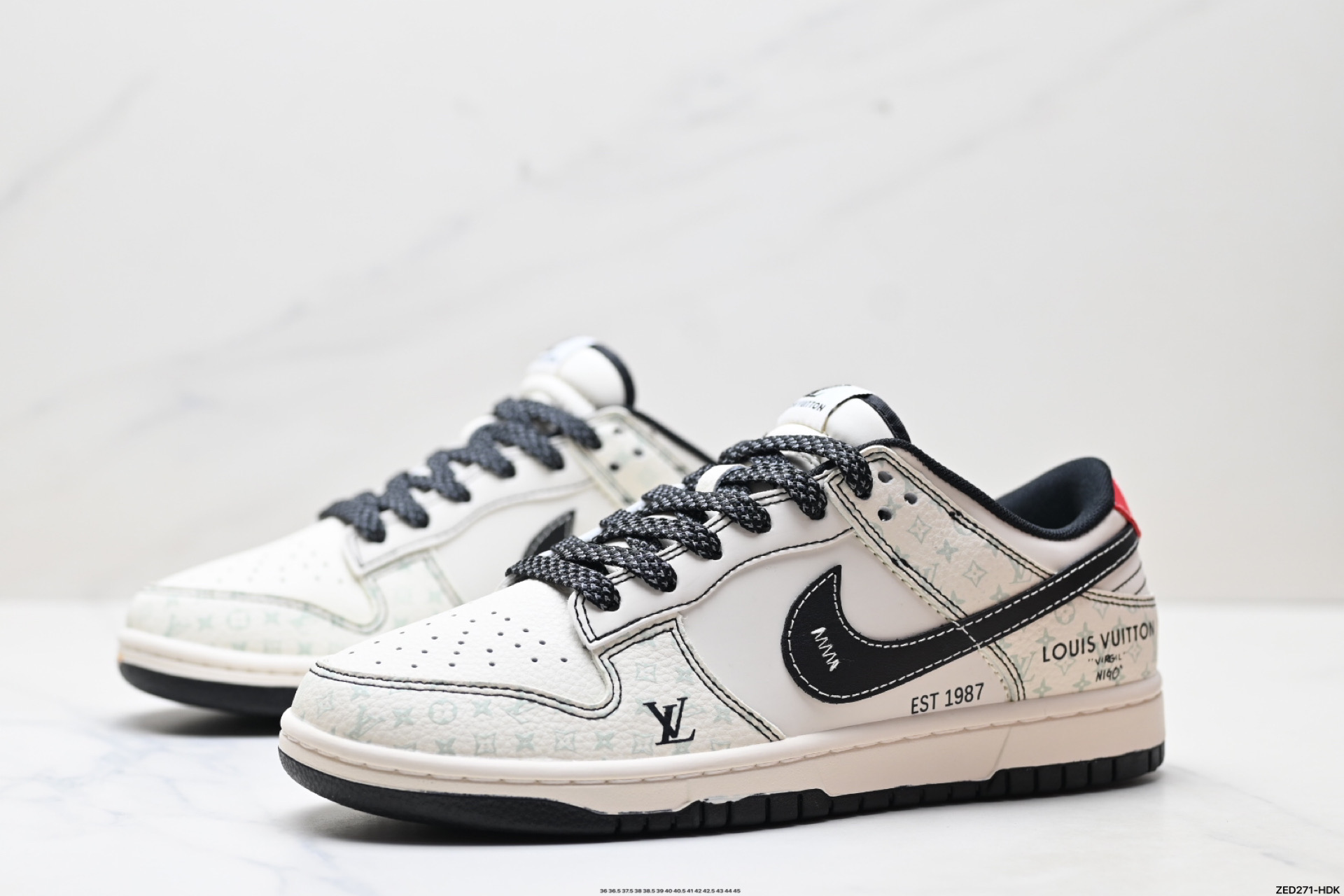 270 Nike Dunk Low Retro ‘DIY高端定制’耐克 低帮休闲运动板鞋 YX5066-362