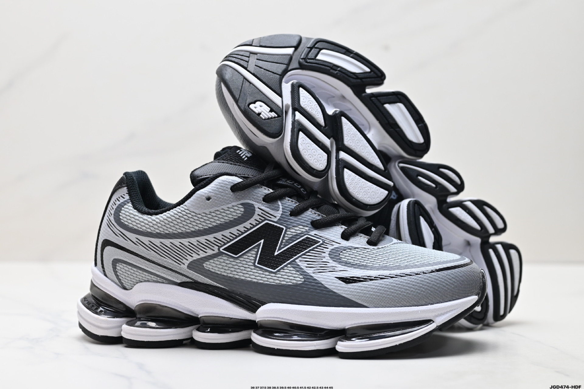 190 New Balance 新百伦 M2000系列 时尚百搭 织物人造革猪皮减震防滑耐磨低帮跑步鞋 U2000CKI