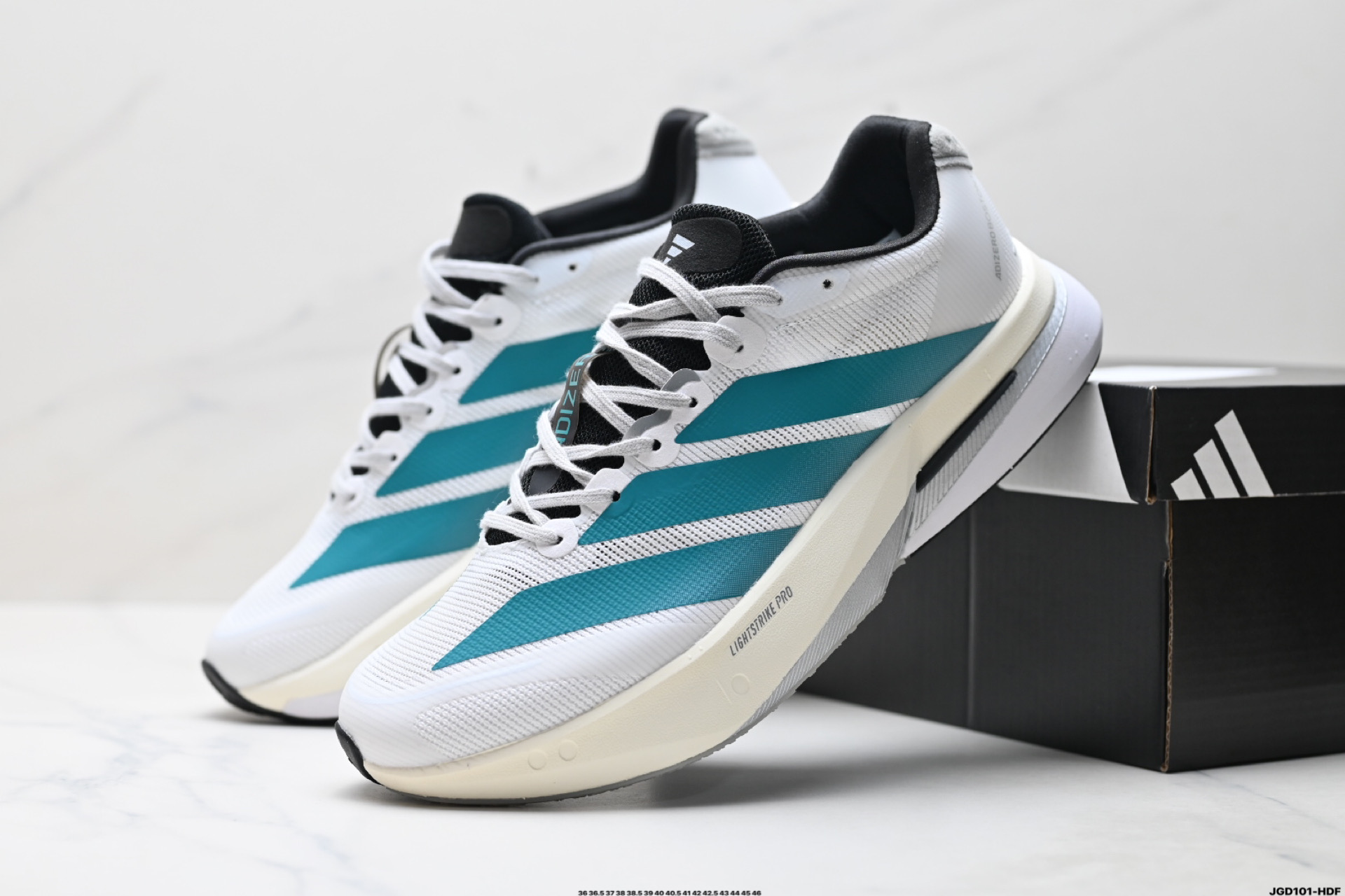 190 Adidas Adizero Boston 13 阿迪达斯 时尚舒适减震 低帮 休闲竞速跑鞋 JR4791