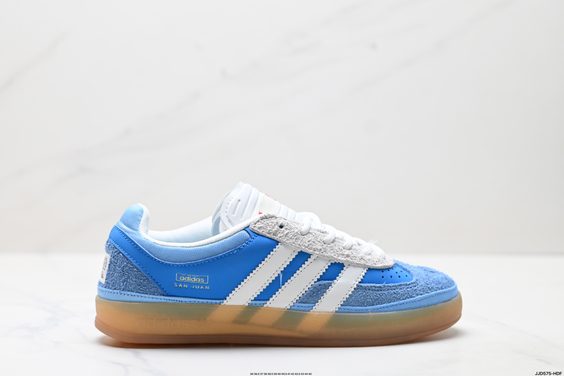 140 adidas Originals Bad Bunny Gazelle INdoor 三叶草休闲防滑耐磨低帮板鞋 IF9734