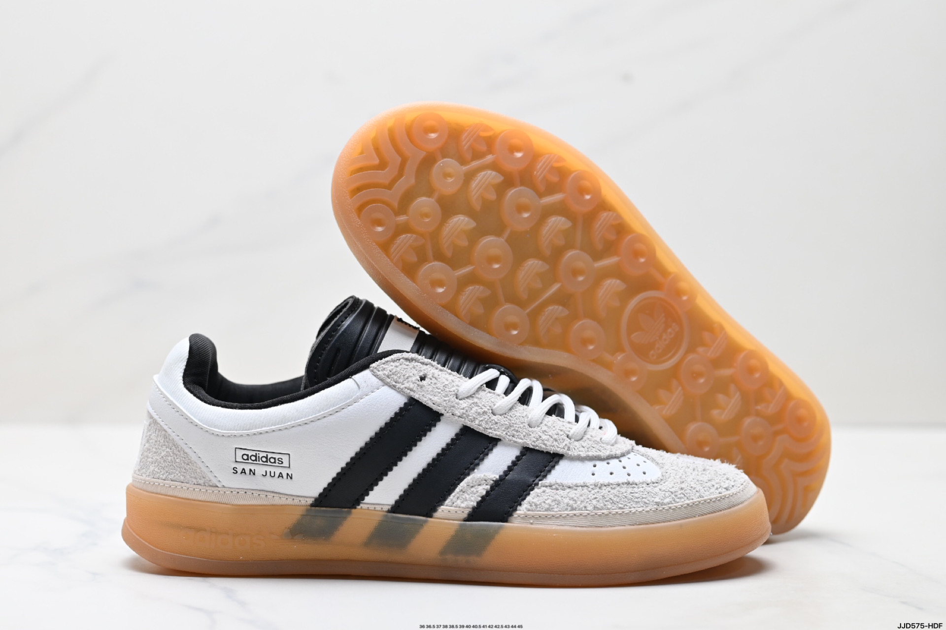 140 adidas Originals Bad Bunny Gazelle INdoor 三叶草休闲防滑耐磨低帮板鞋 IF9734
