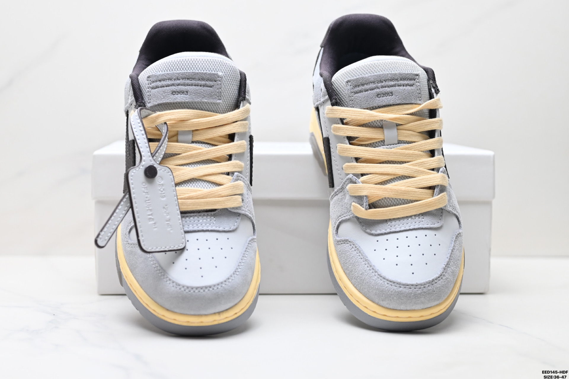 390 OFF-WHITE 绒面革 皮革 潮流 舒适 耐磨 板鞋