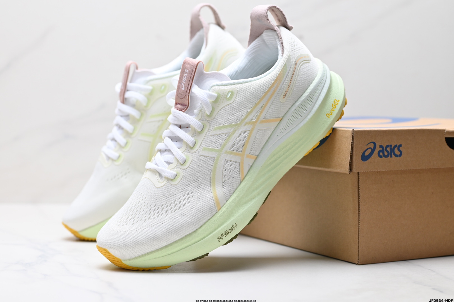 180 ASICS GEL-KAYANO 32 亚瑟士 PLATINUM低帮专业有氧超轻便运动跑步鞋 1011C051-101