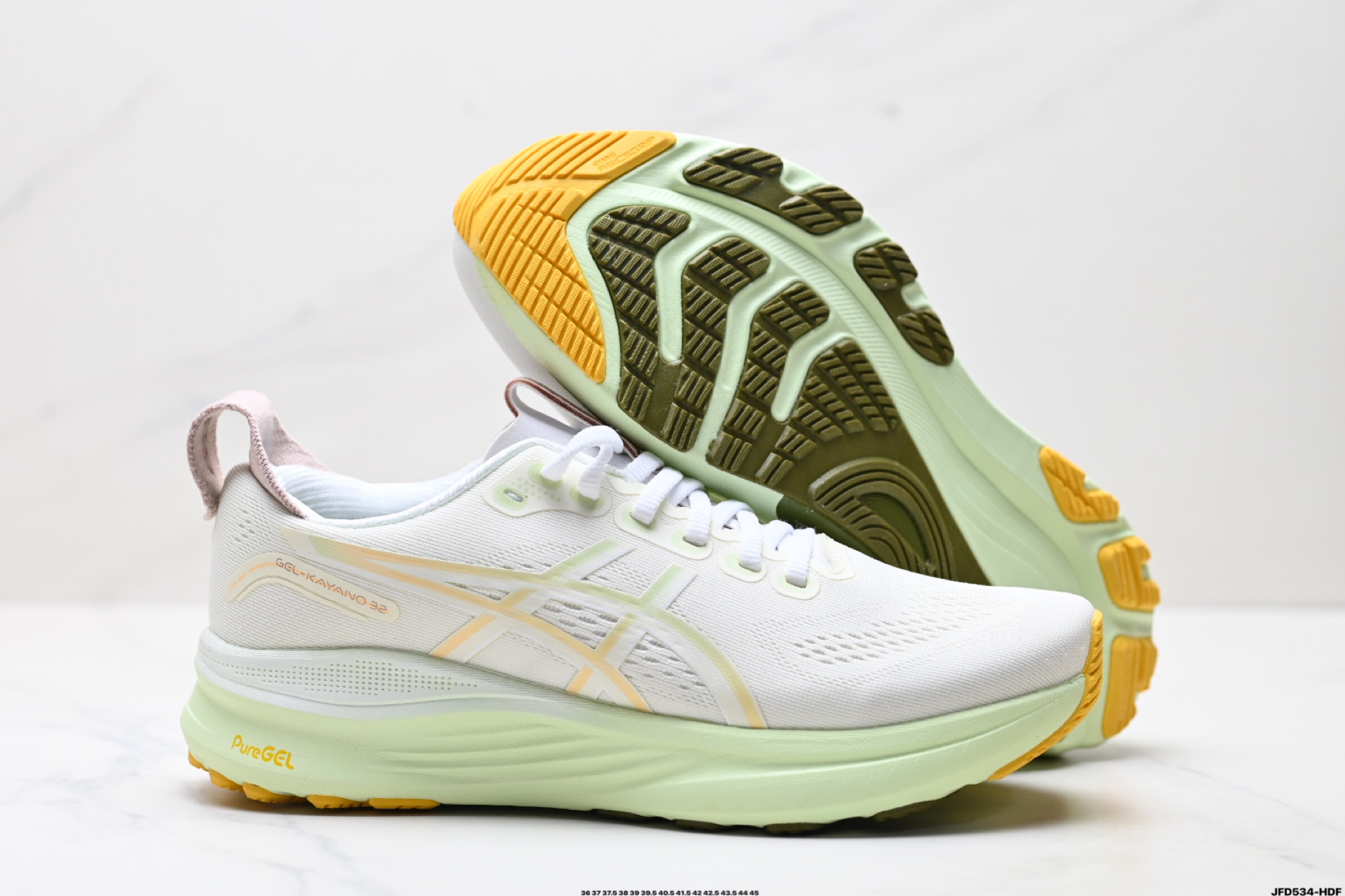 180 ASICS GEL-KAYANO 32 亚瑟士 PLATINUM低帮专业有氧超轻便运动跑步鞋 1011C051-101