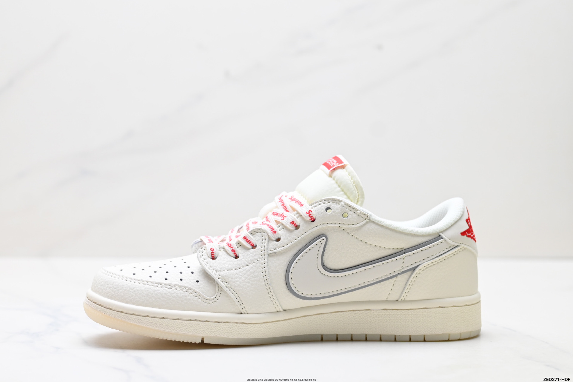 270 Nike Air Jordan 1 x Travis Scott AJ1倒勾 乔一倒钩 ‘DIY’定制 耐克 低帮文化篮球鞋 XX3168-188