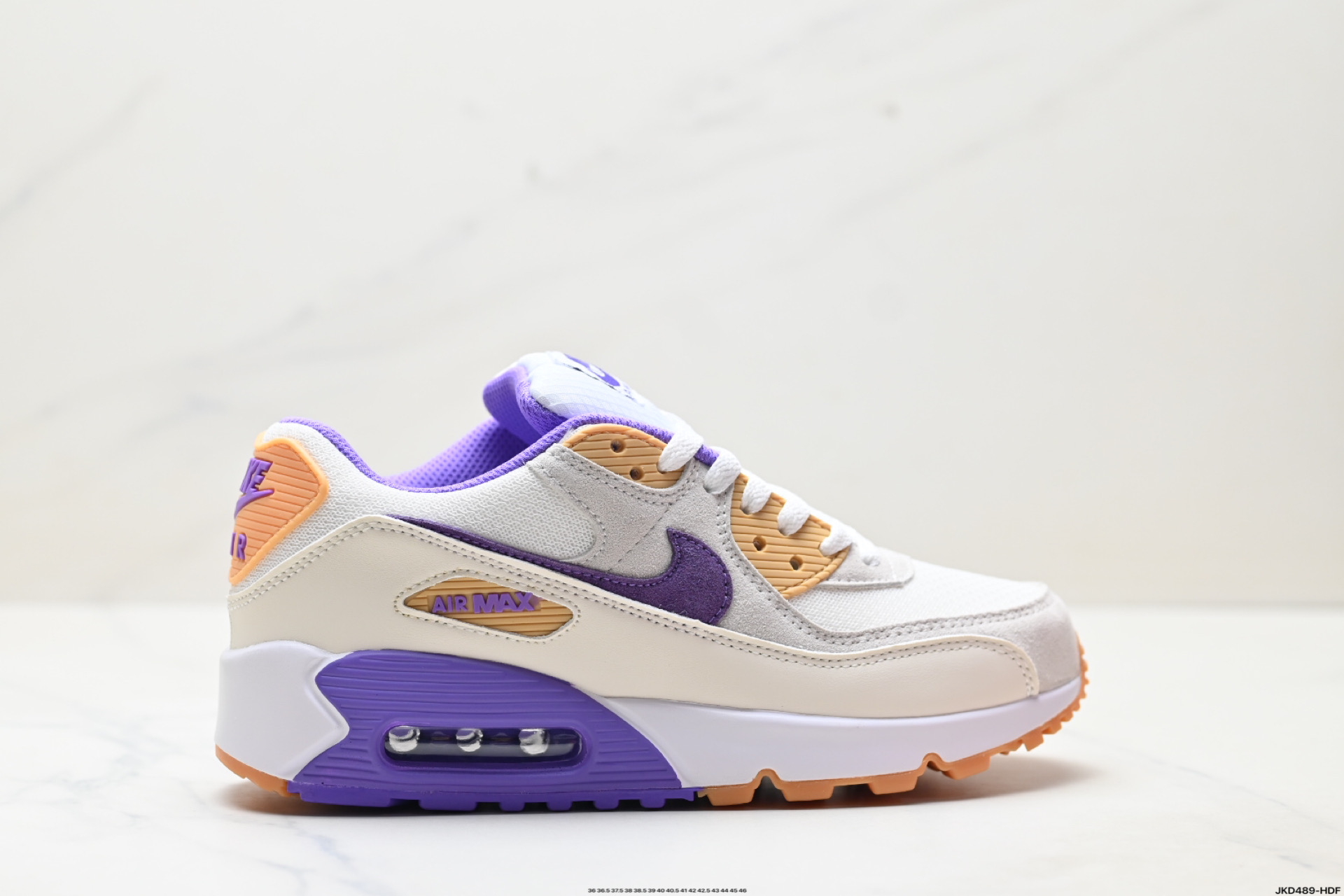 170 Nike Air Max 90 初代复古气垫百搭休闲运动慢跑鞋复古小气垫史上第一双可视气垫跑鞋 lB7680-100