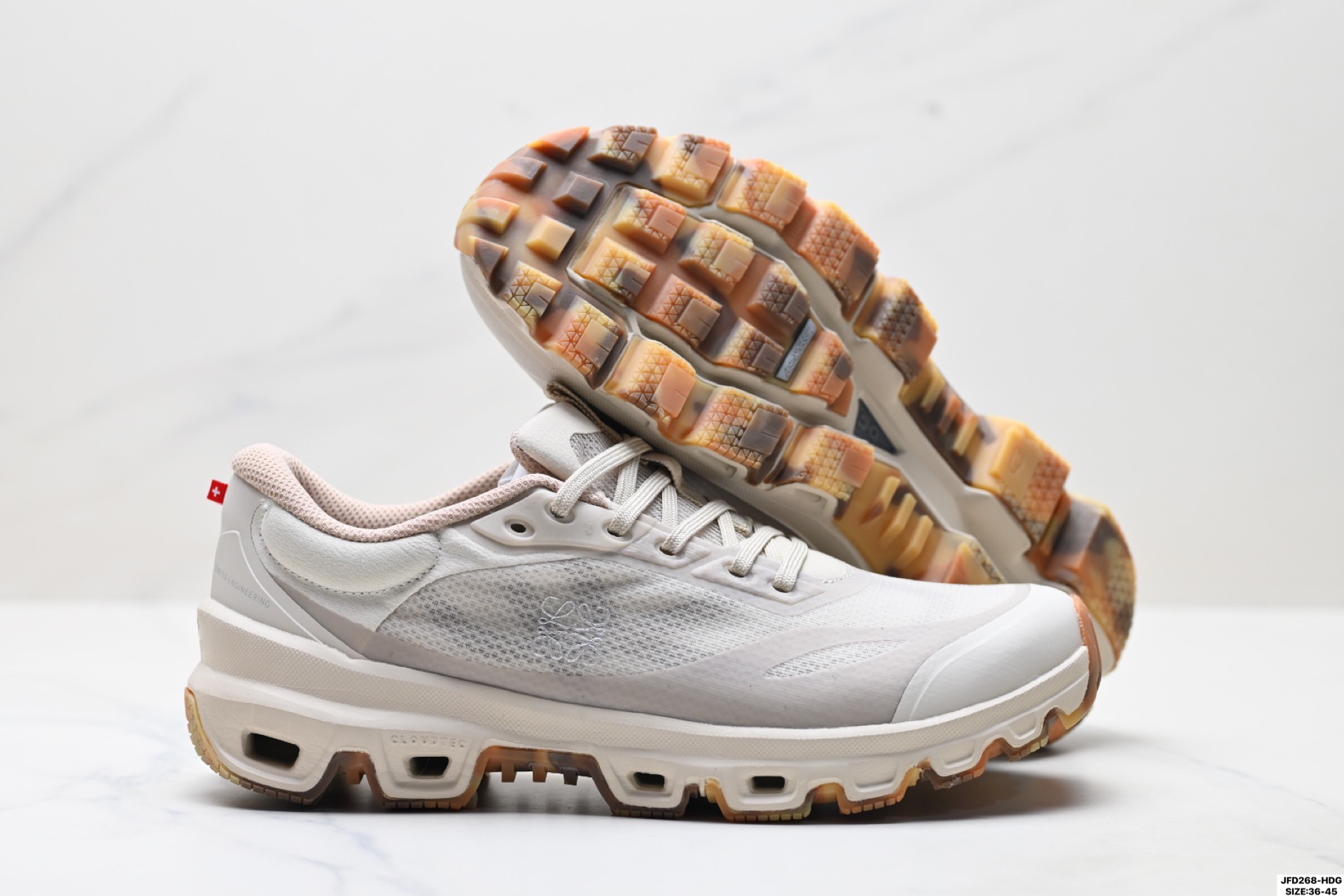 180 On昂跑 Cloudventure LOEWE 2系列低帮轻量舒适多功能休闲运动鞋