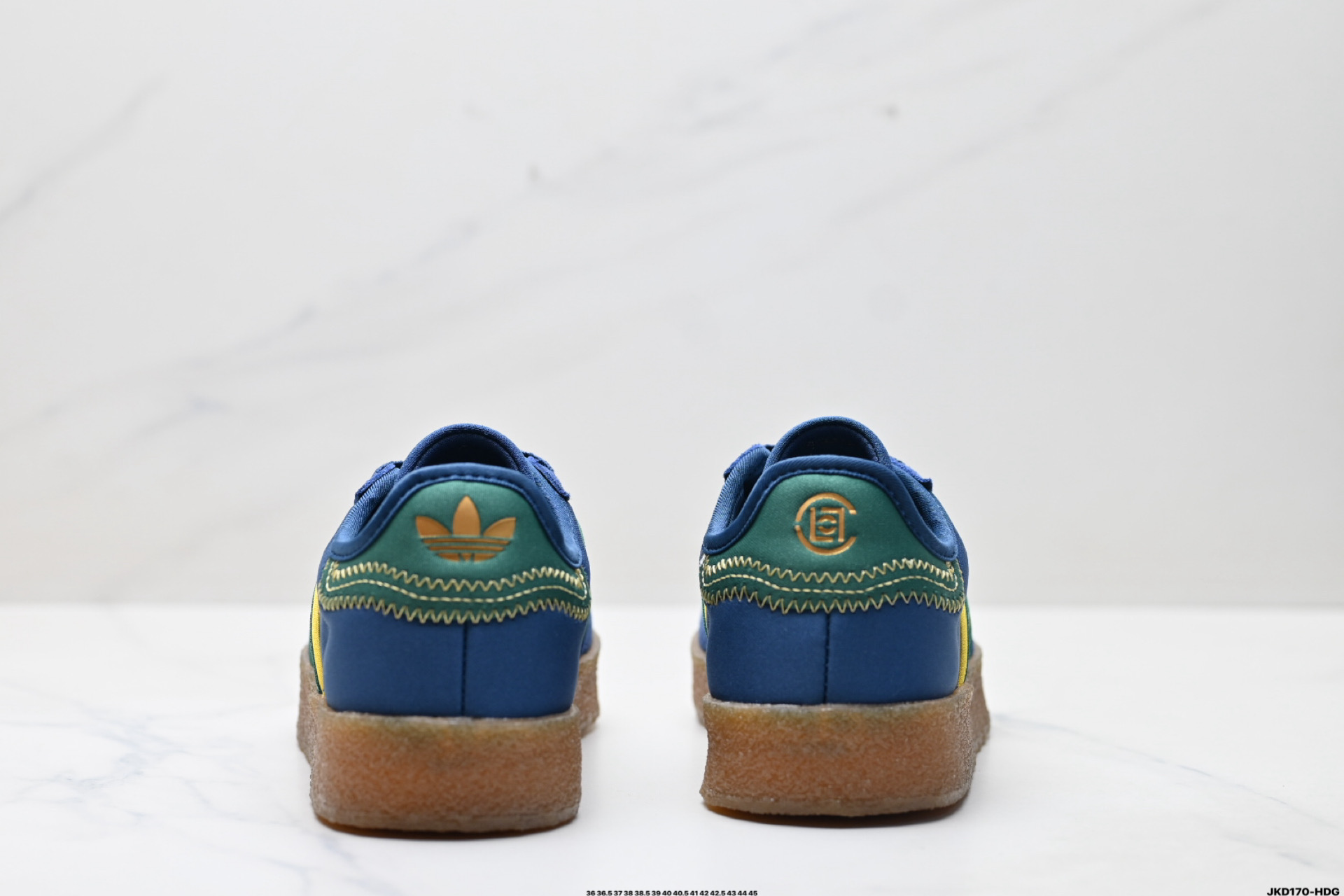 170 CLOT x Adidas Originals Gazelle BY EC 舒适百搭 防滑耐磨 低帮 板鞋 JR5408