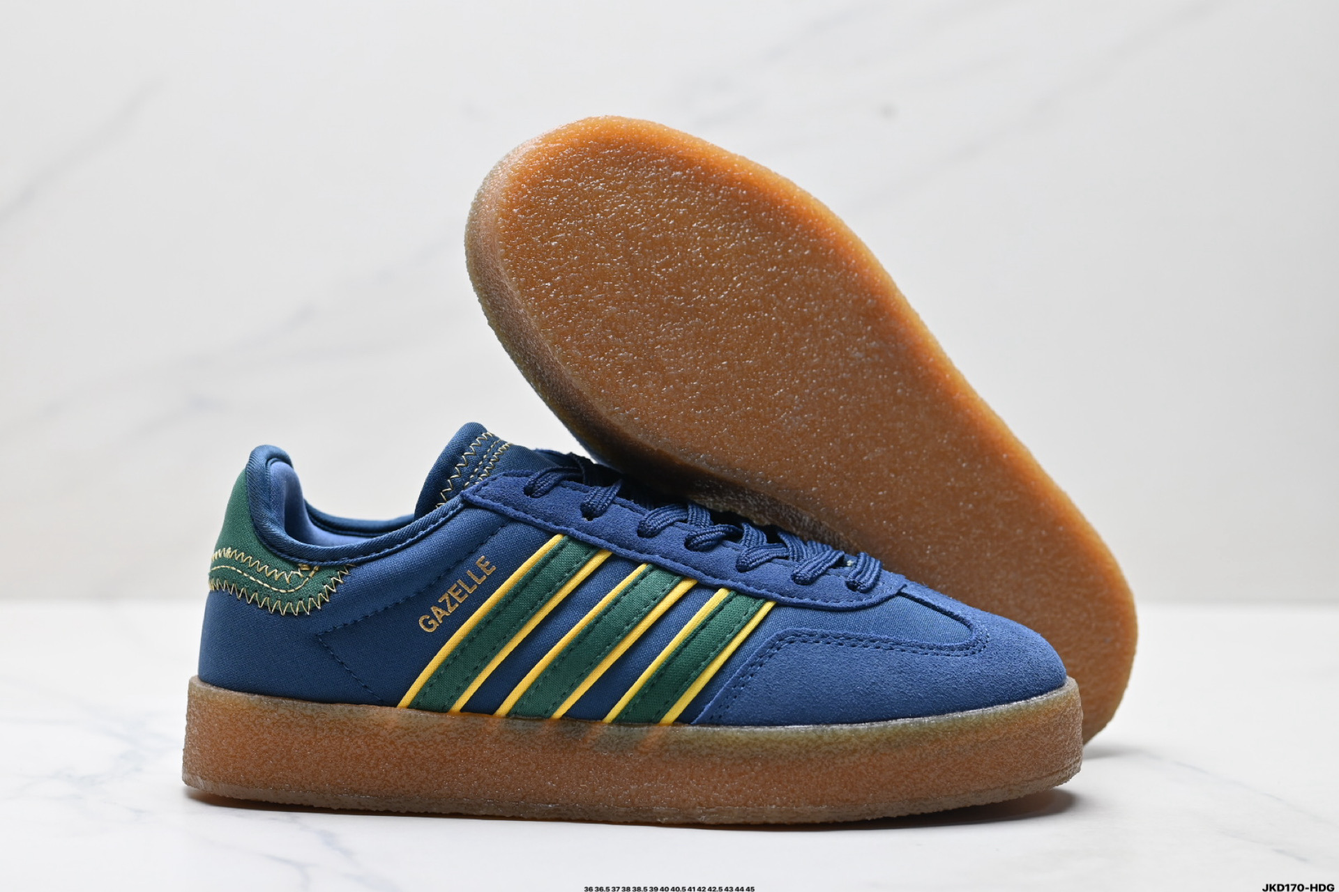 170 CLOT x Adidas Originals Gazelle BY EC 舒适百搭 防滑耐磨 低帮 板鞋 JR5408