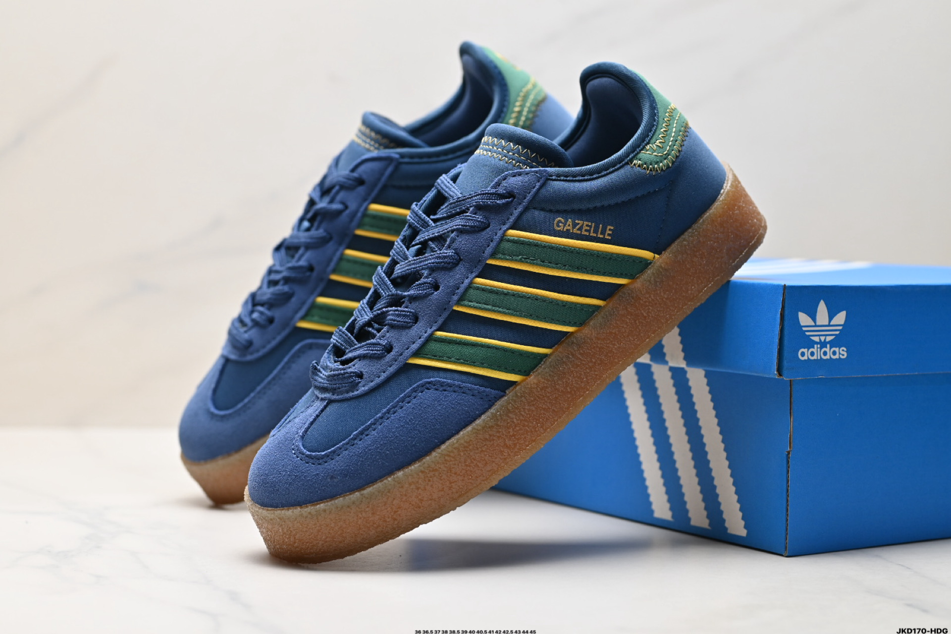 170 CLOT x Adidas Originals Gazelle BY EC 舒适百搭 防滑耐磨 低帮 板鞋 JR5408