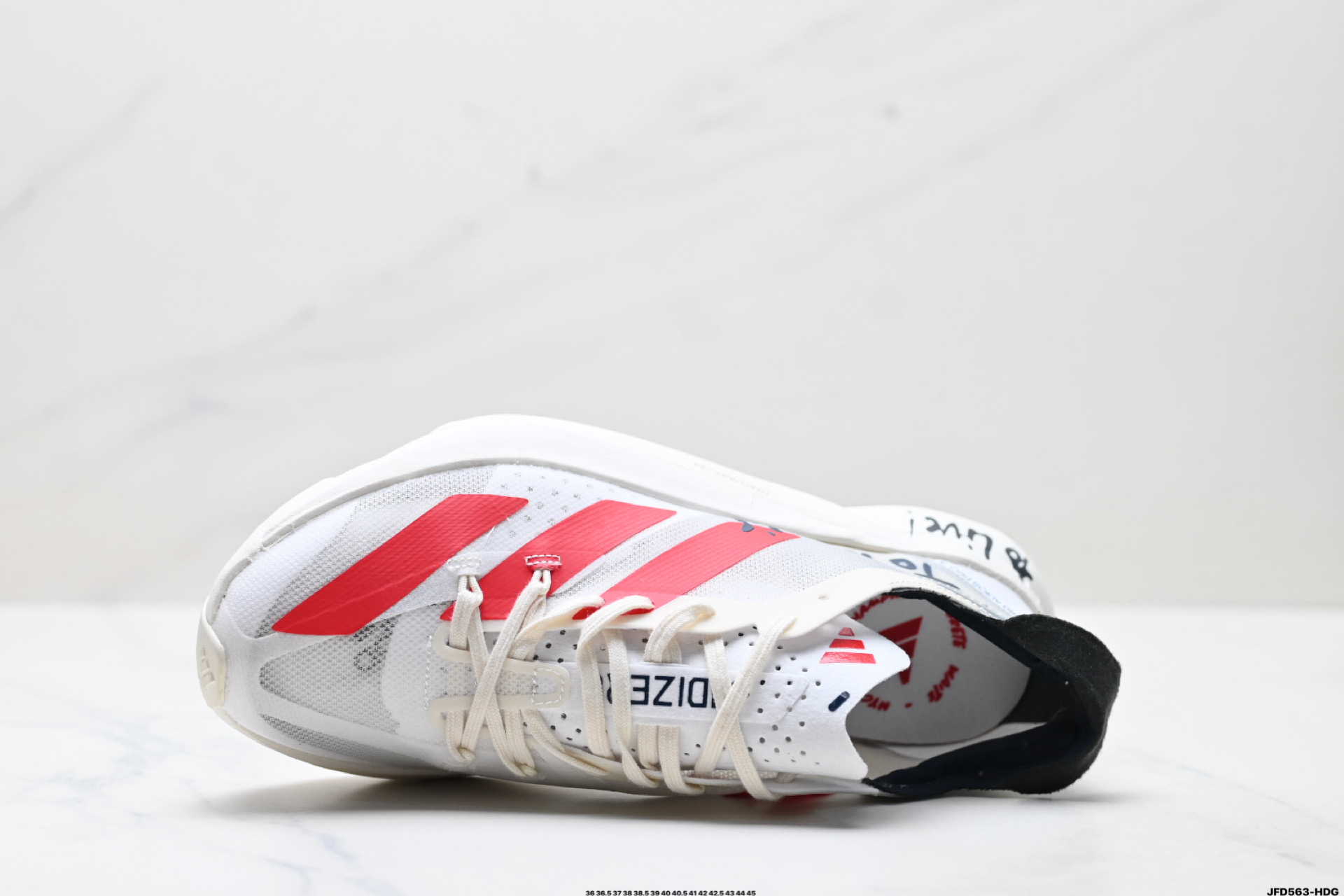 180 Adidas Adizero Adios Pro 3马拉松飞线贾卡轻质透气休闲运动跑步鞋 GW7261