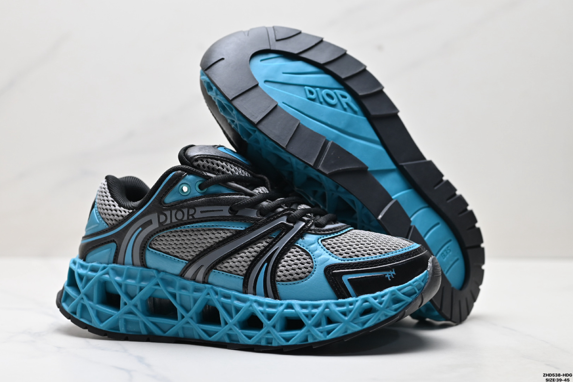 310 DIOR迪奥 B35 圆头系带 低帮 生活休闲鞋